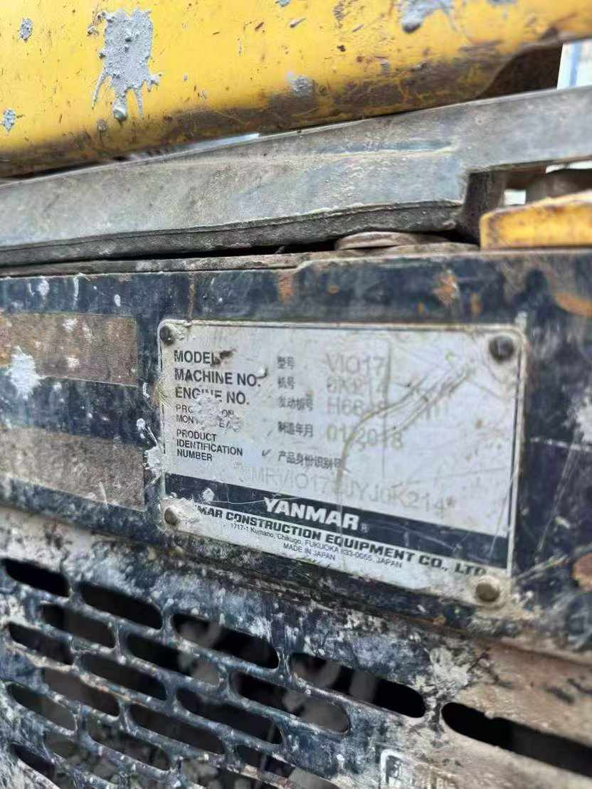 Used Yanmar Vio17 Excavator 2018 Model / 5