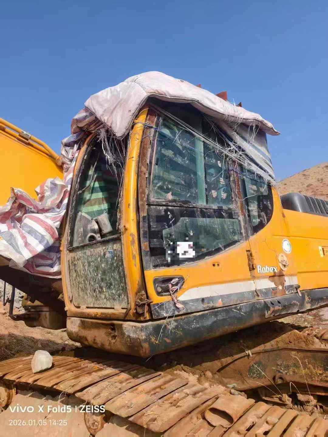 Used Hyundai R385LVS Excavator 2017 Model / 2