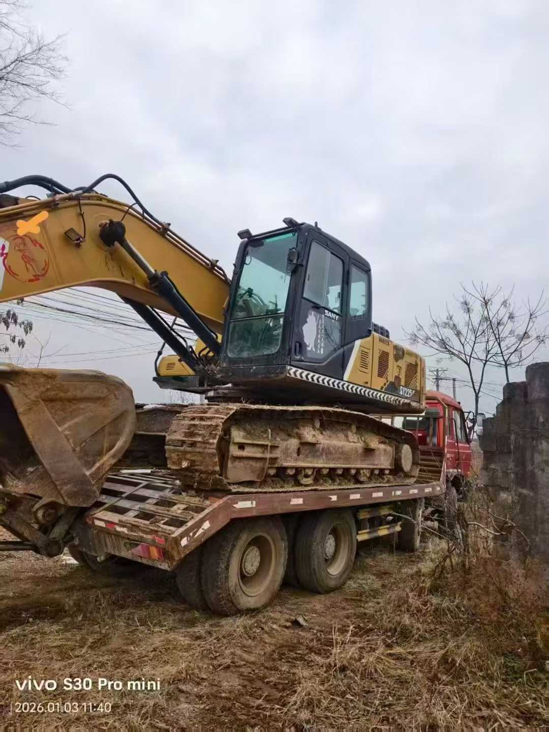 Used Sany SY225C Excavator 2018 Model / 3