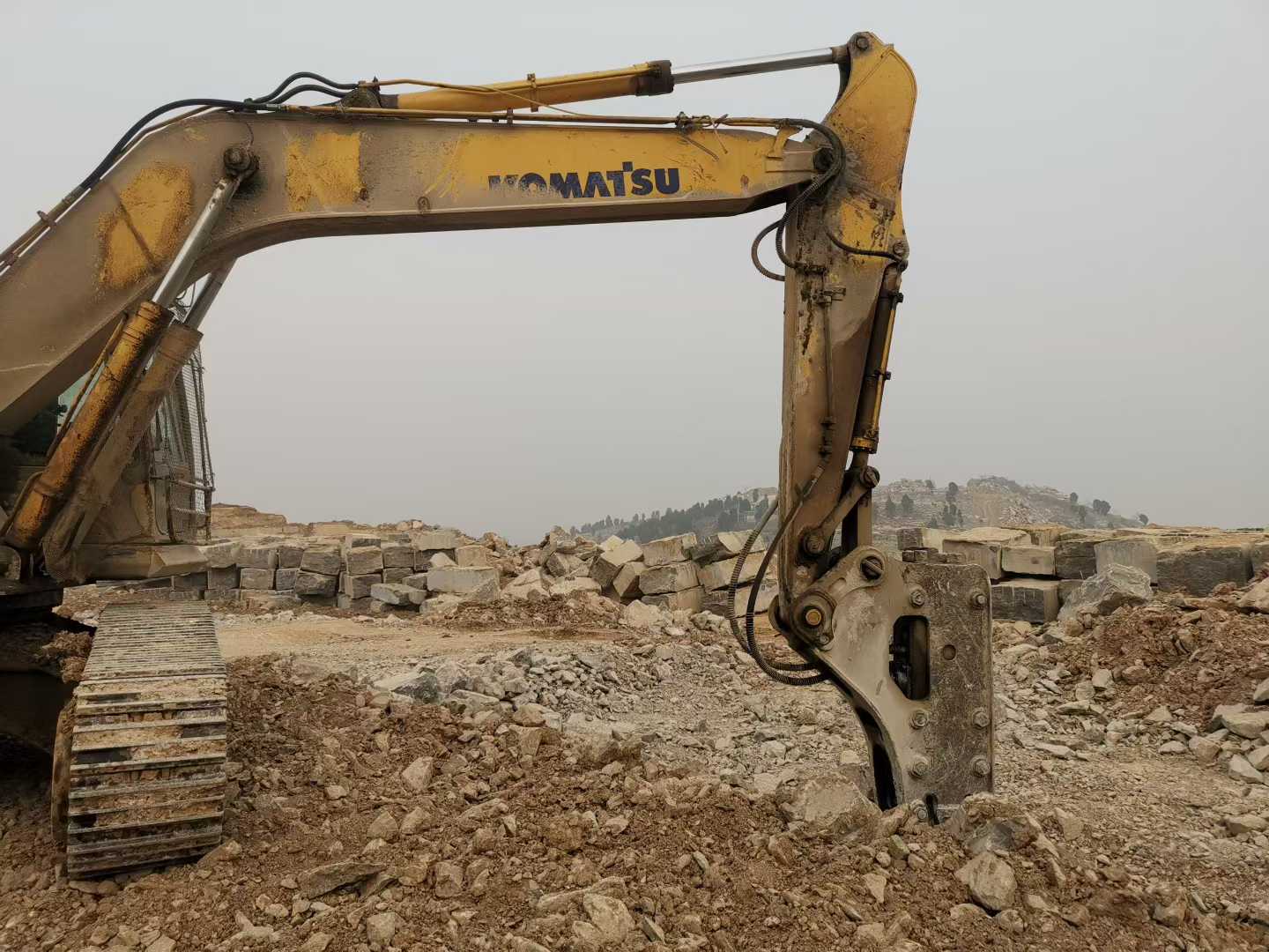 Used Komatsu PC70 Excavator 2016 Model / 2