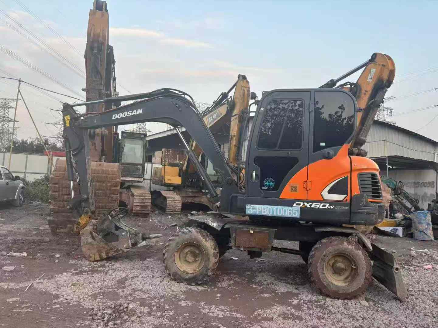 Used Doosan DX60 Excavator 2021 Model / 3