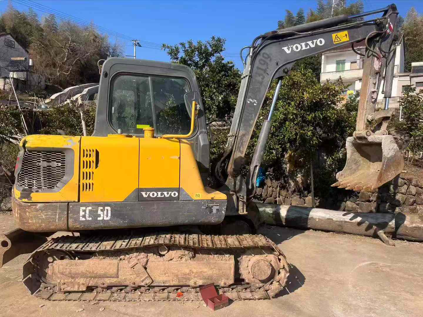 Used Volvo EW55 Excavator 2017 Model / 3
