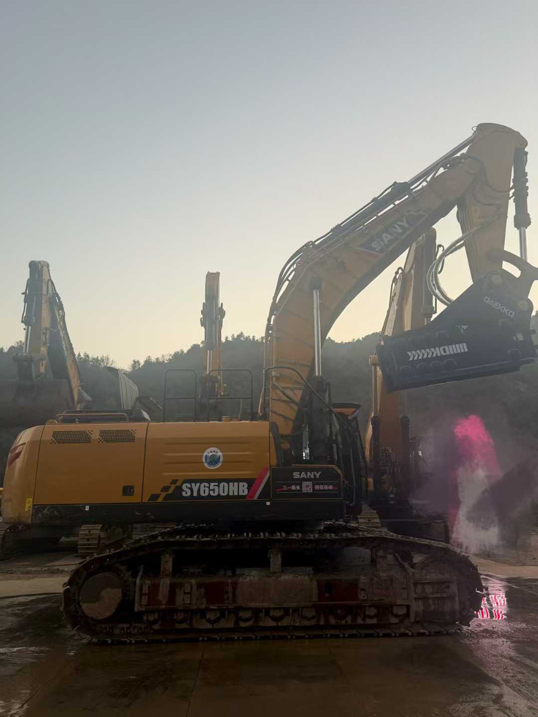 Used Sany SY650HB Excavator 2022 Model