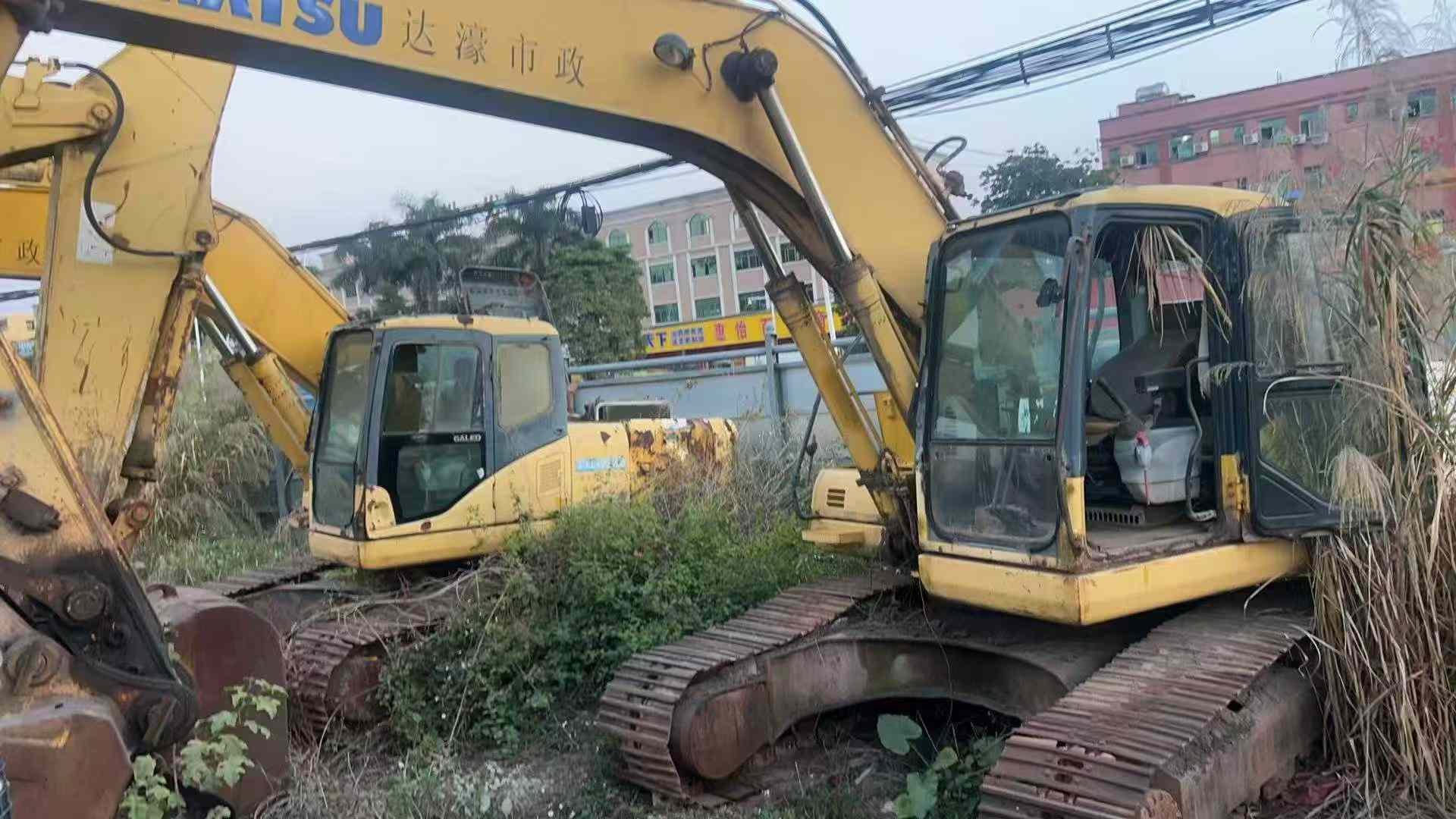 Used Komatsu PW220-7 Excavator 2016 Model / 5