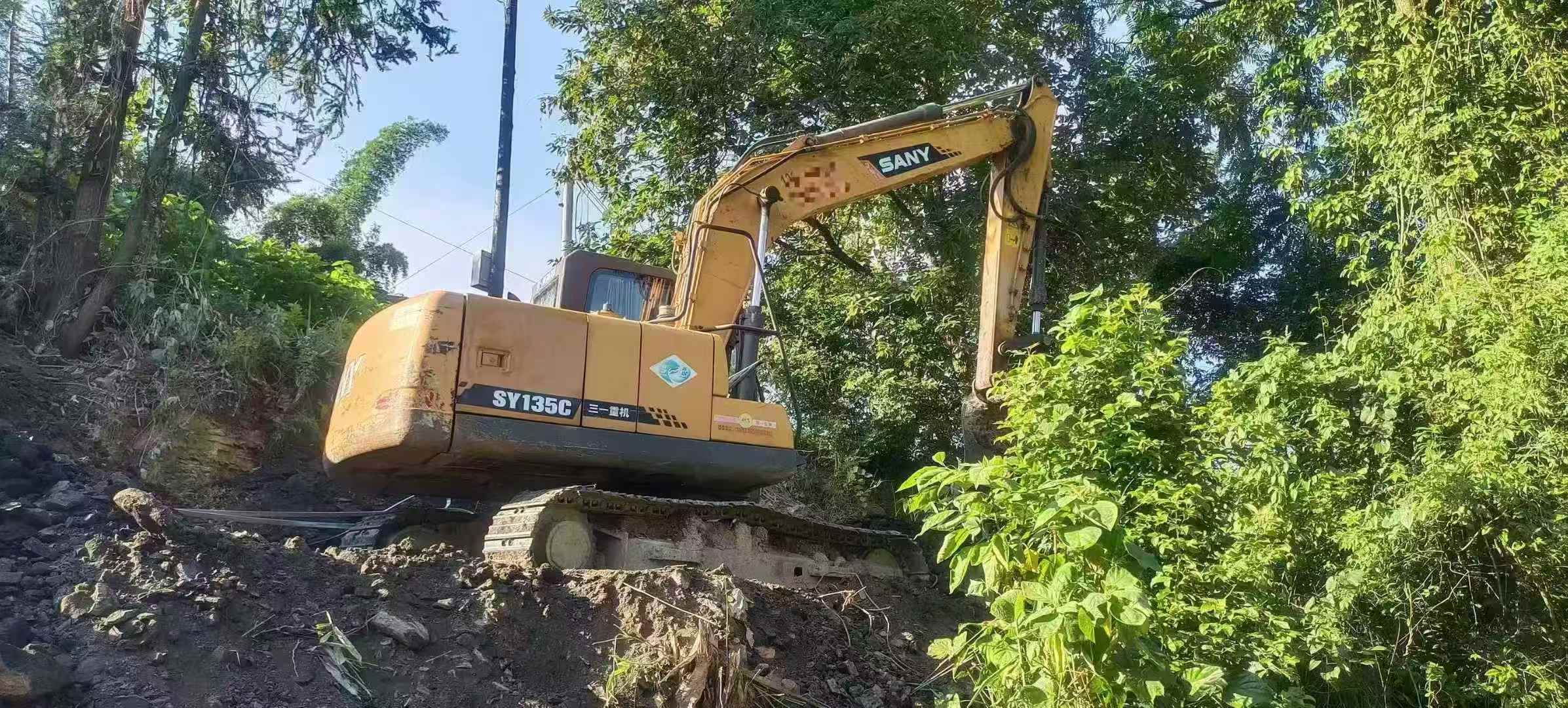 Used Sany SY135 Excavator 2015 Model / 9