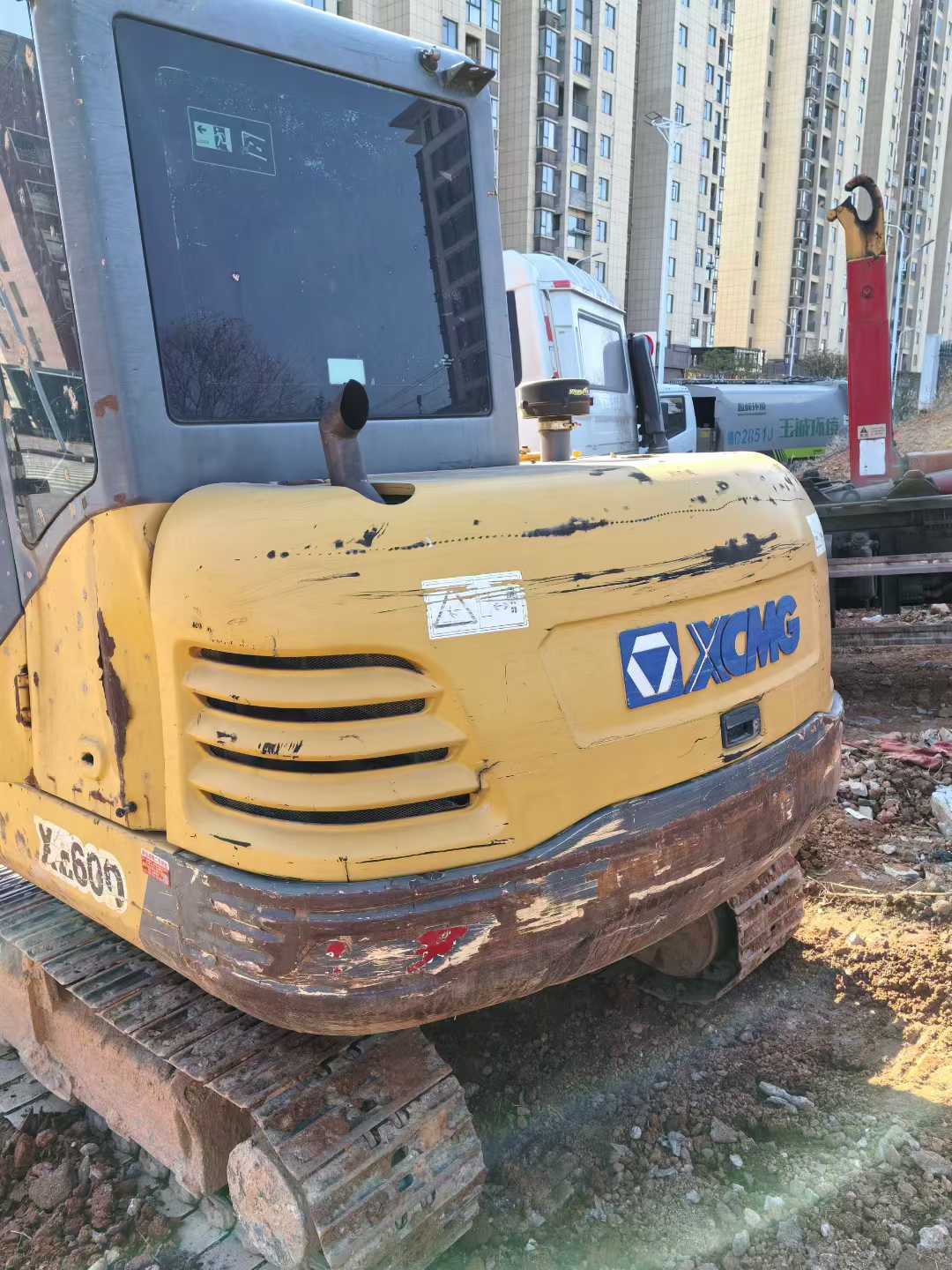 Used XCMG XE55U Excavator 2018 Model / 4