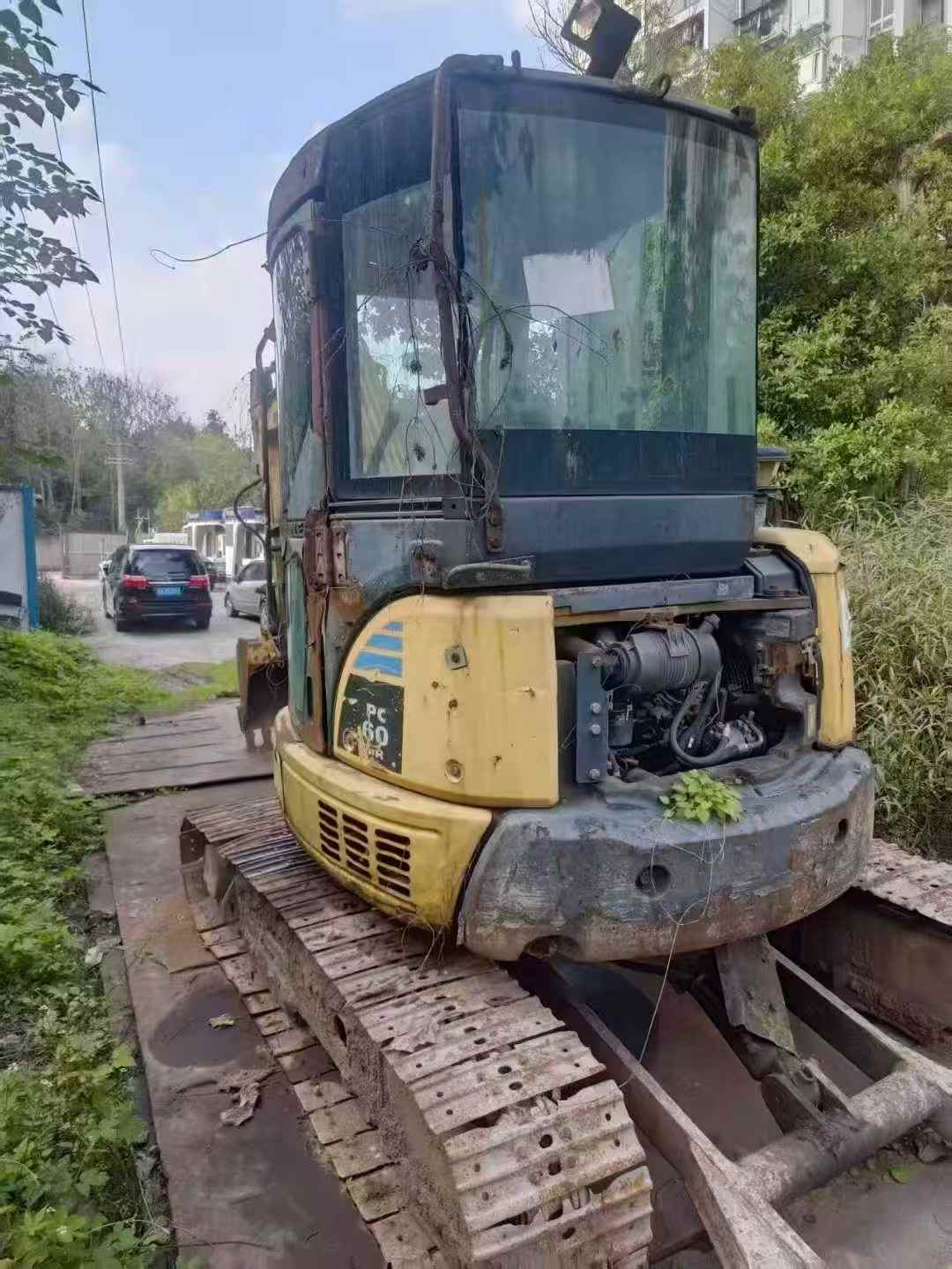 Used Komatsu PC55MR Excavator 2016 Model / 2