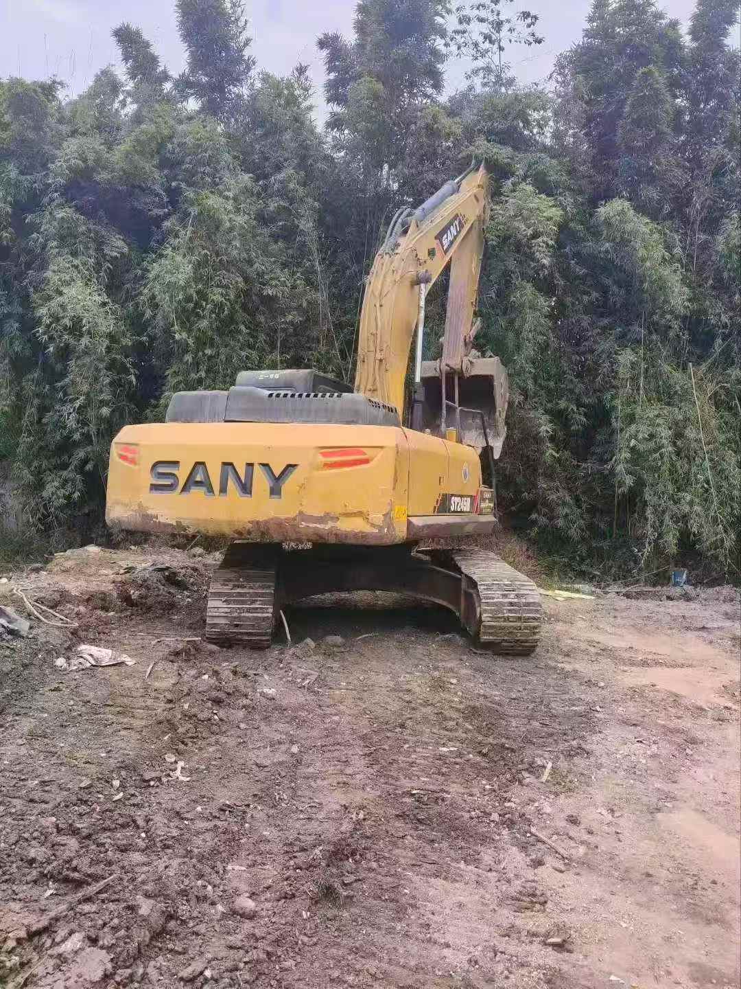 Used Sany SY245H Excavator 2017 Model / 3