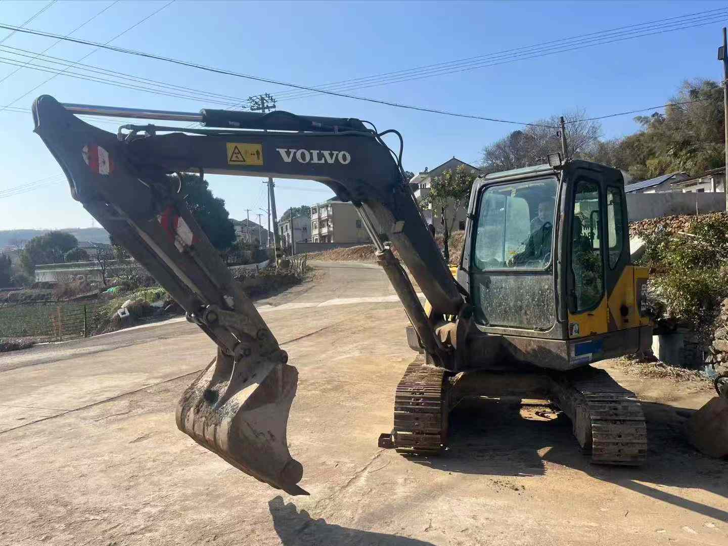 Used 沃尔沃 EW55 Excavator 2017 Model