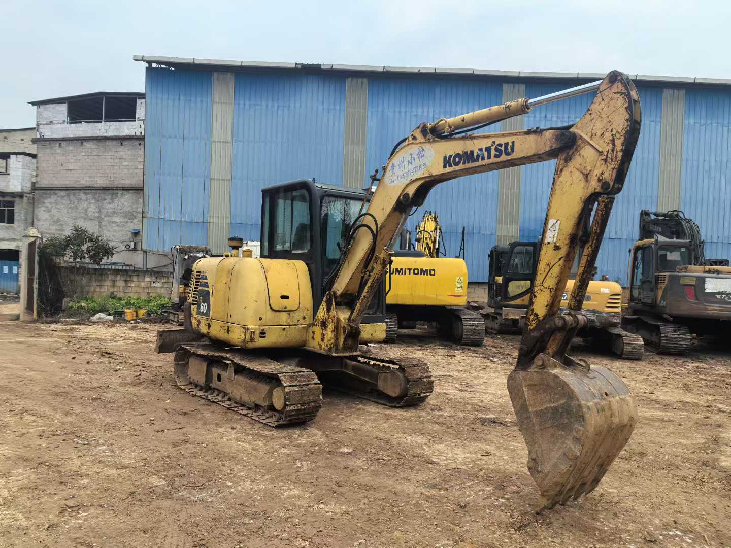 Used Komatsu PC56-7 Excavator 2016 Model / 9