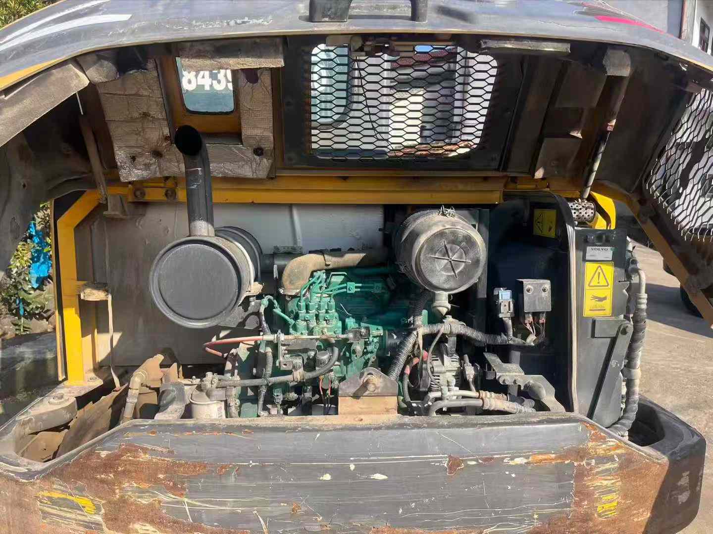 Used Volvo EW55 Excavator 2017 Model / 4