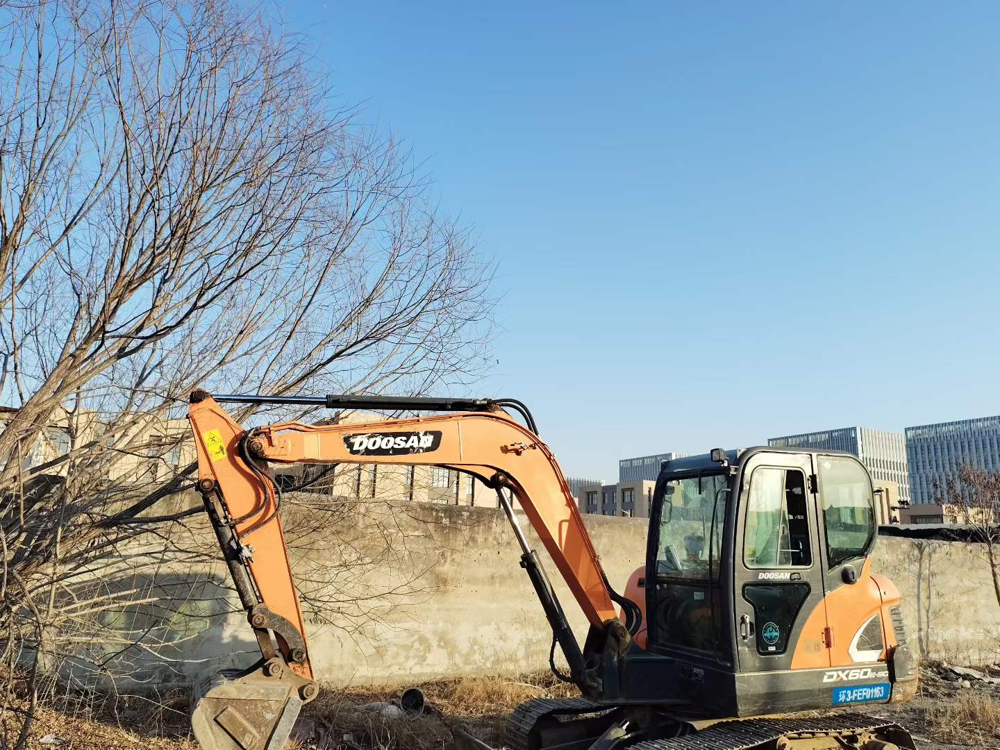 Used Doosan DX60 Excavator 2021 Model / 3