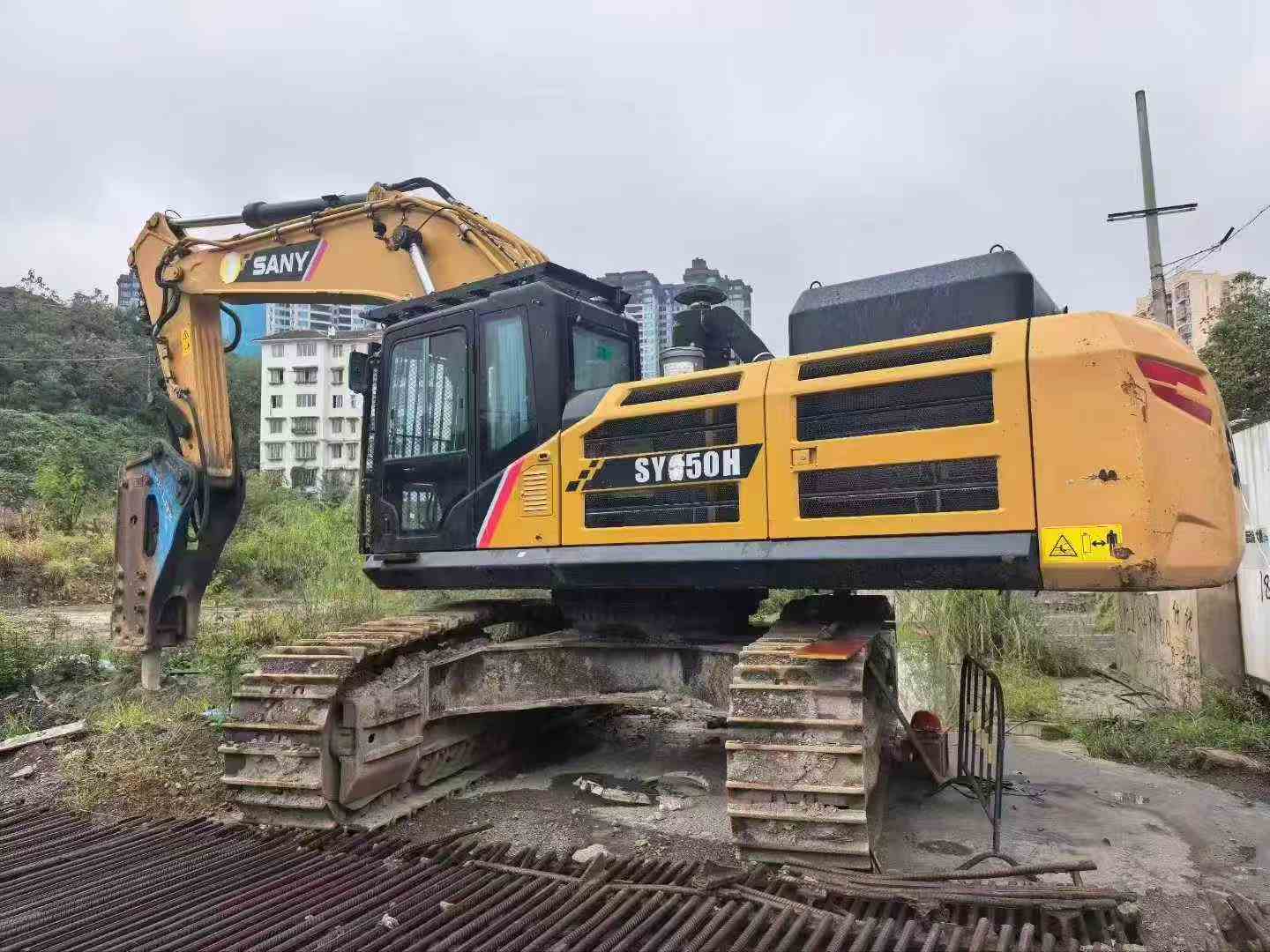 Used Sany SY550H Excavator 2021 Model / 3