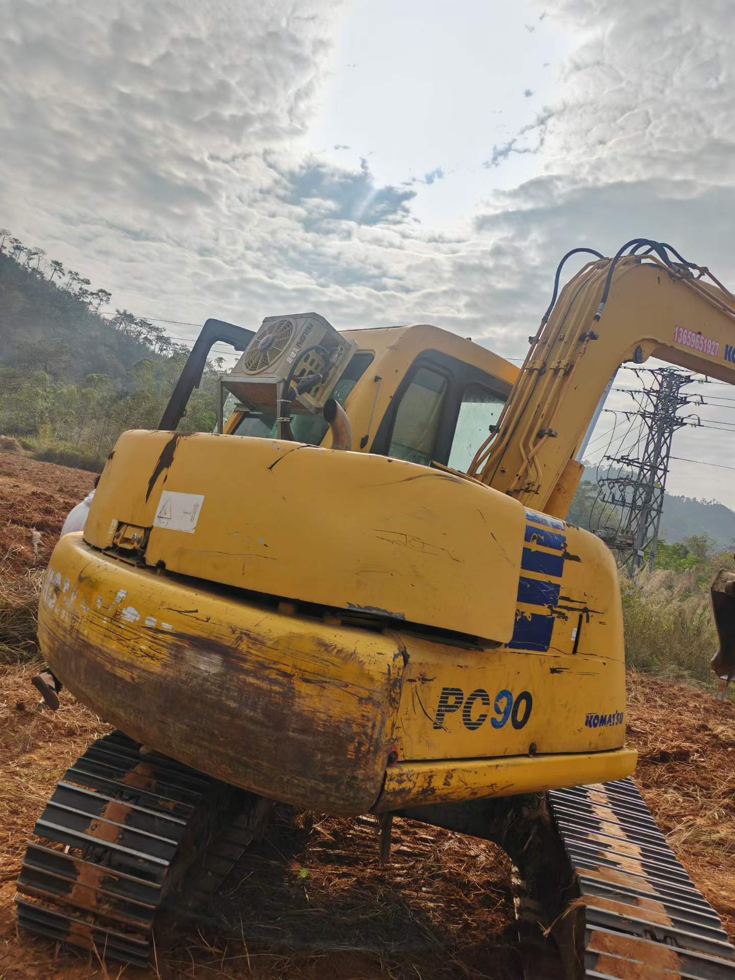 Used Komatsu PC60-7 Excavator 2016 Model / 5