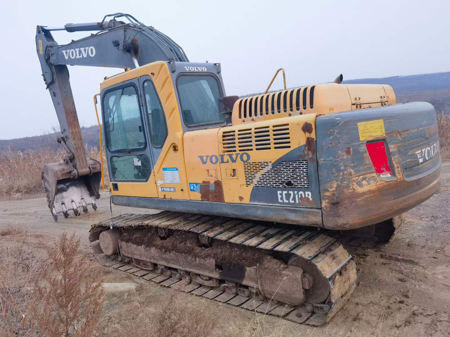 Used Volvo EW210C Excavator 2016 Model / 2