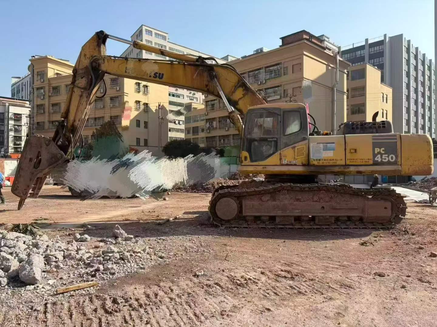 Used Komatsu PC75 Excavator 2016 Model / 2