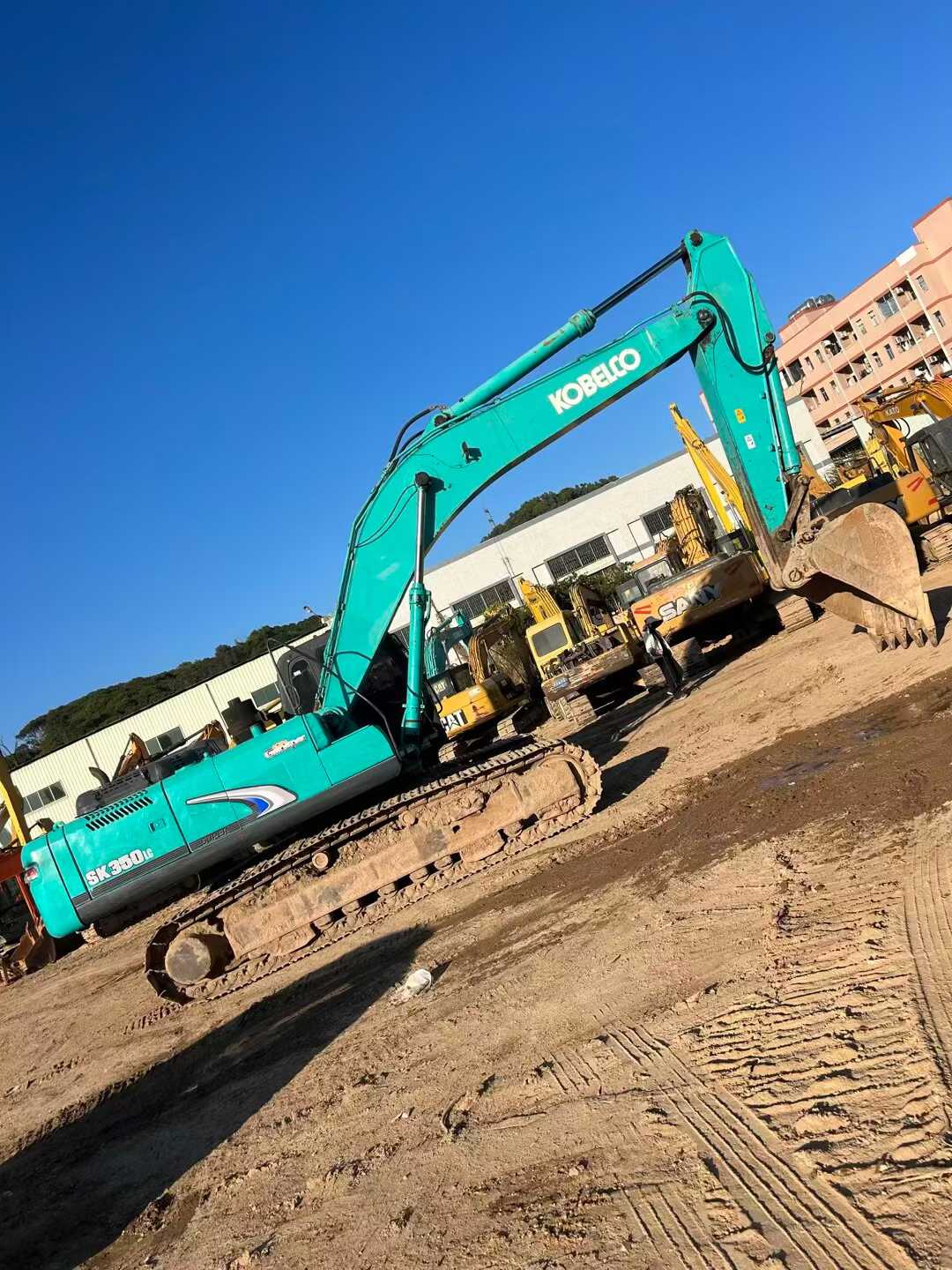 Used Kobelco  SK120-5.5 Excavator 2016 Model