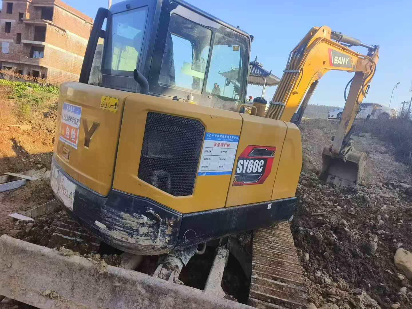 Used Sany SY60 Excavator 2016 Model / 5