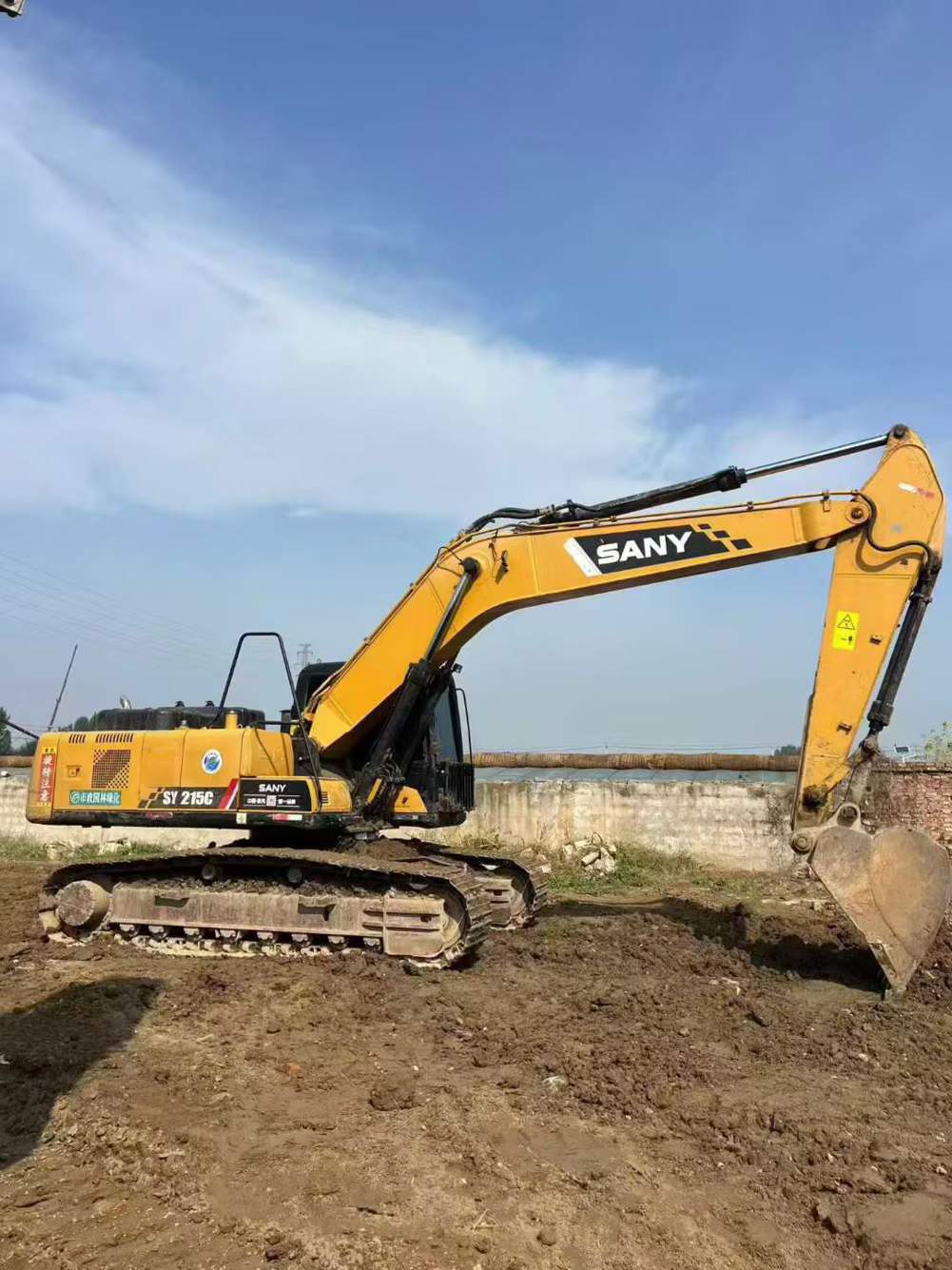 Used Sany SY215C Excavator 2019 Model / 4