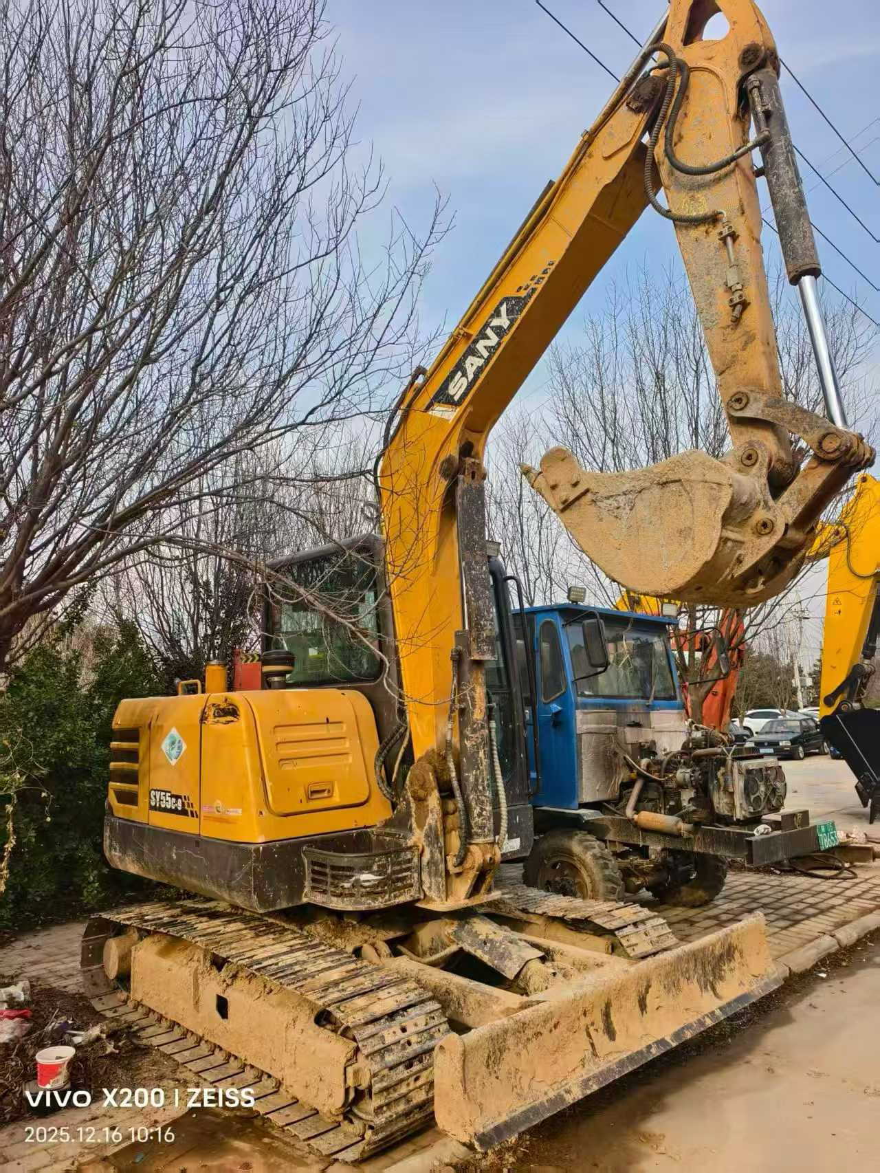 Used Sany SY55 Excavator 2015 Model / 2