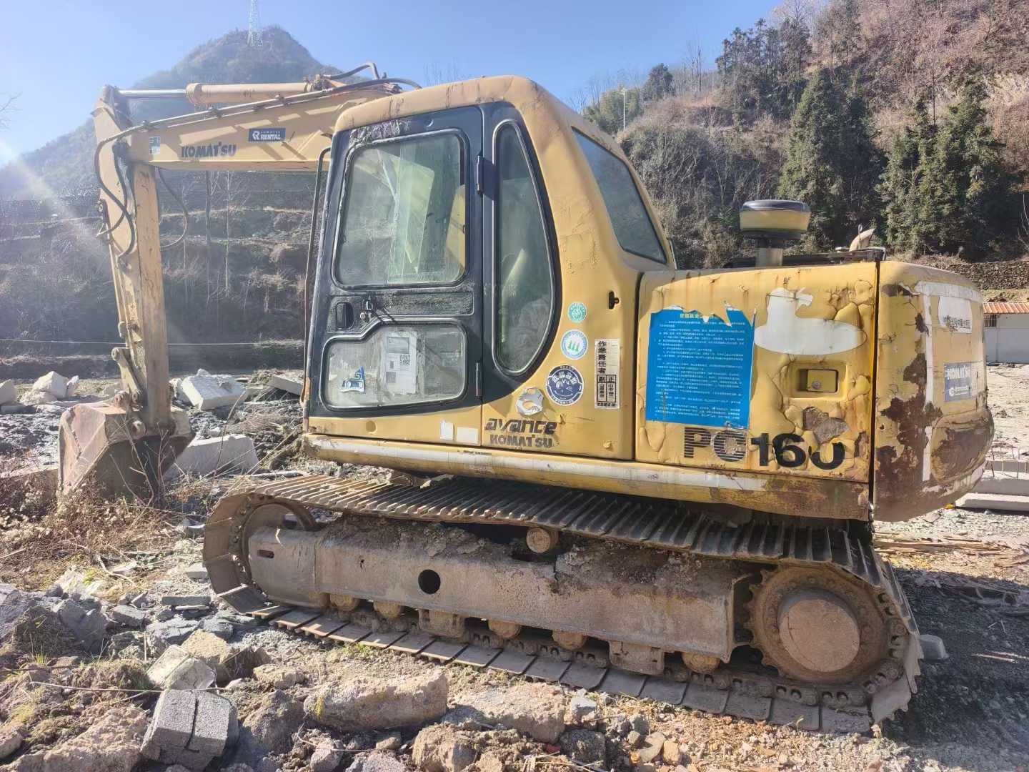 Used 小松 PC120 Excavator 2016 Model