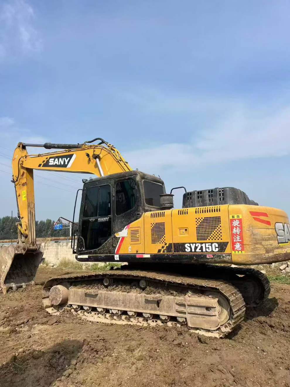 Used Sany SY215C Excavator 2019 Model / 2