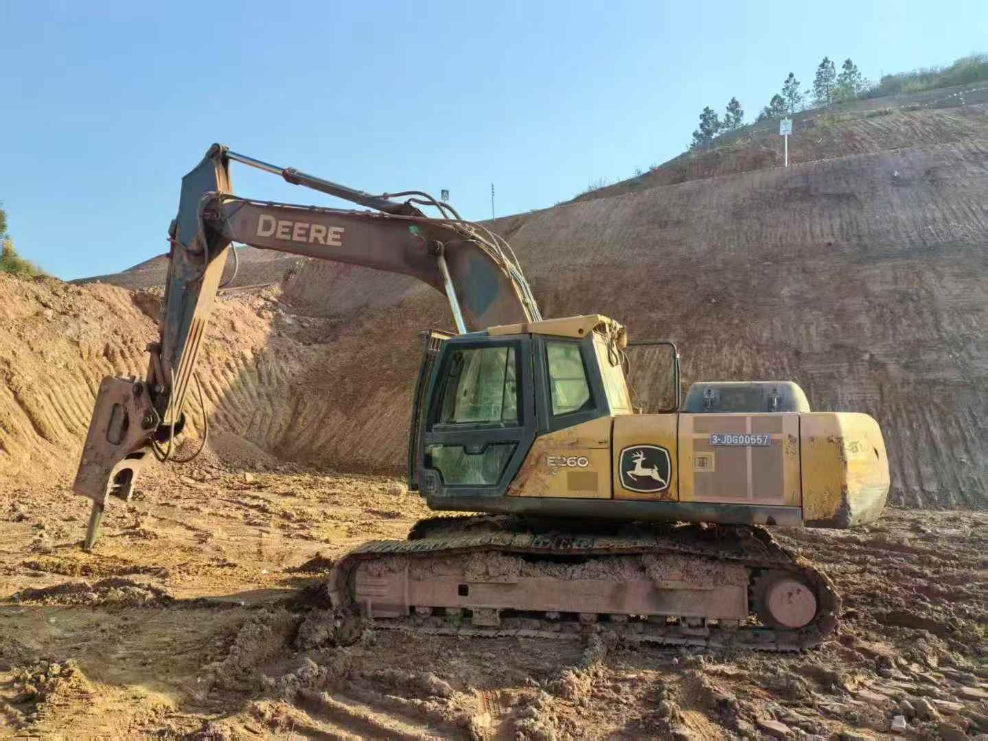 Used JohnDeere E60 Excavator 2018 Model