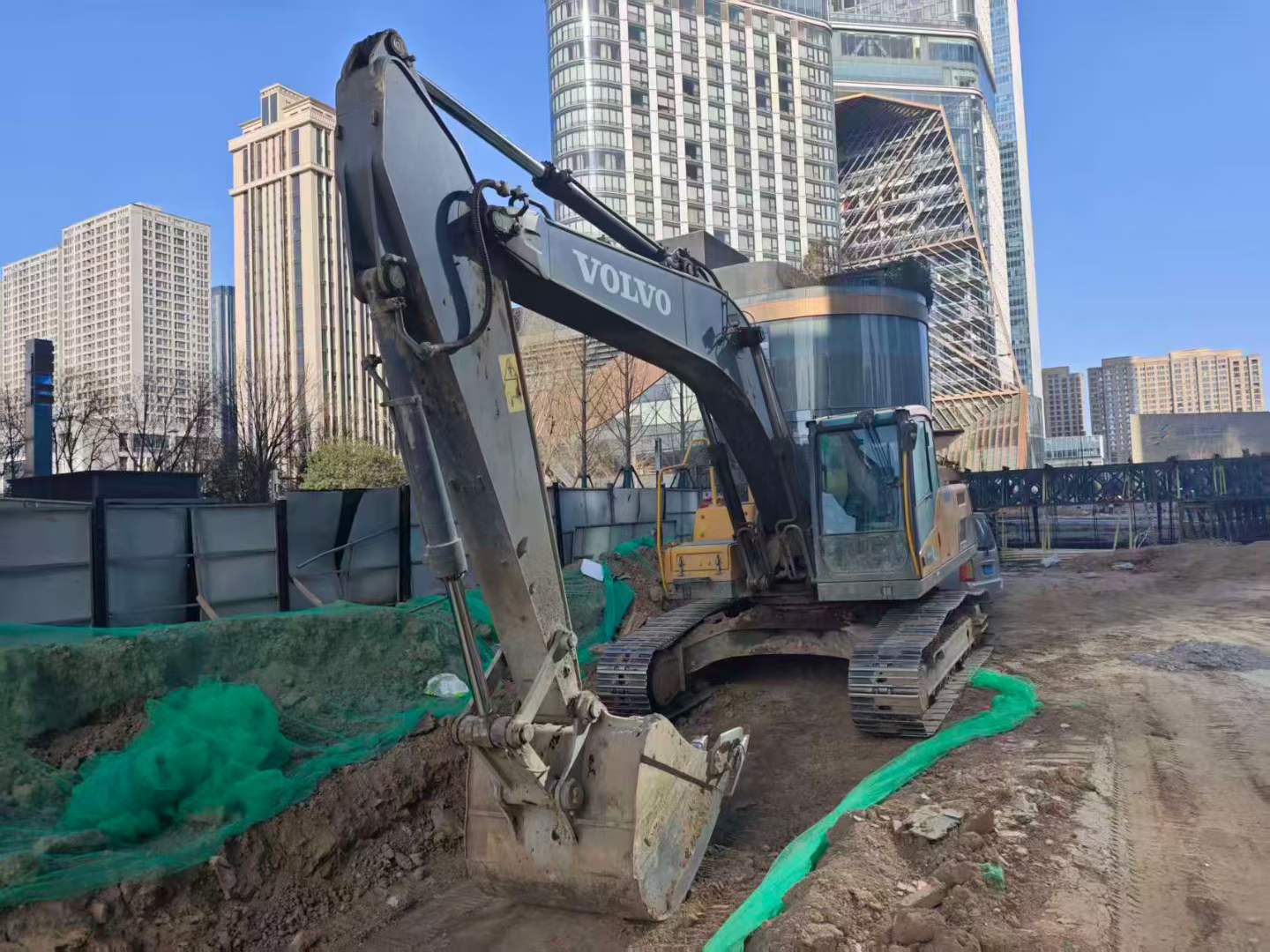 Used Volvo EW50 Excavator 2018 Model / 6
