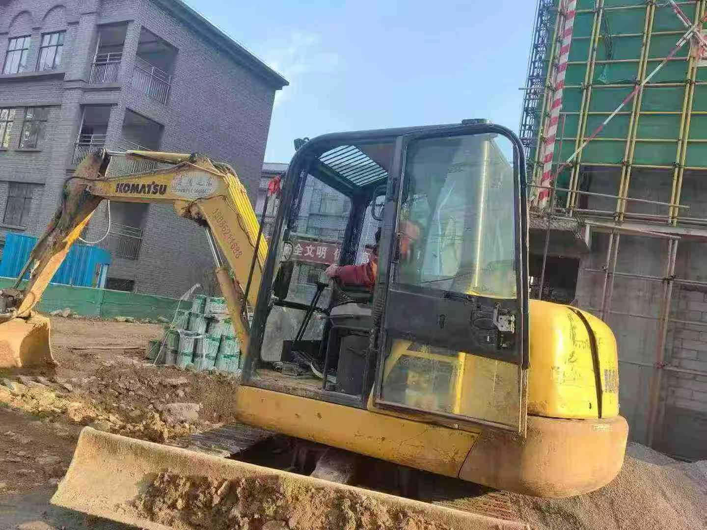 Used Komatsu PC56-7 Excavator 2018 Model / 6