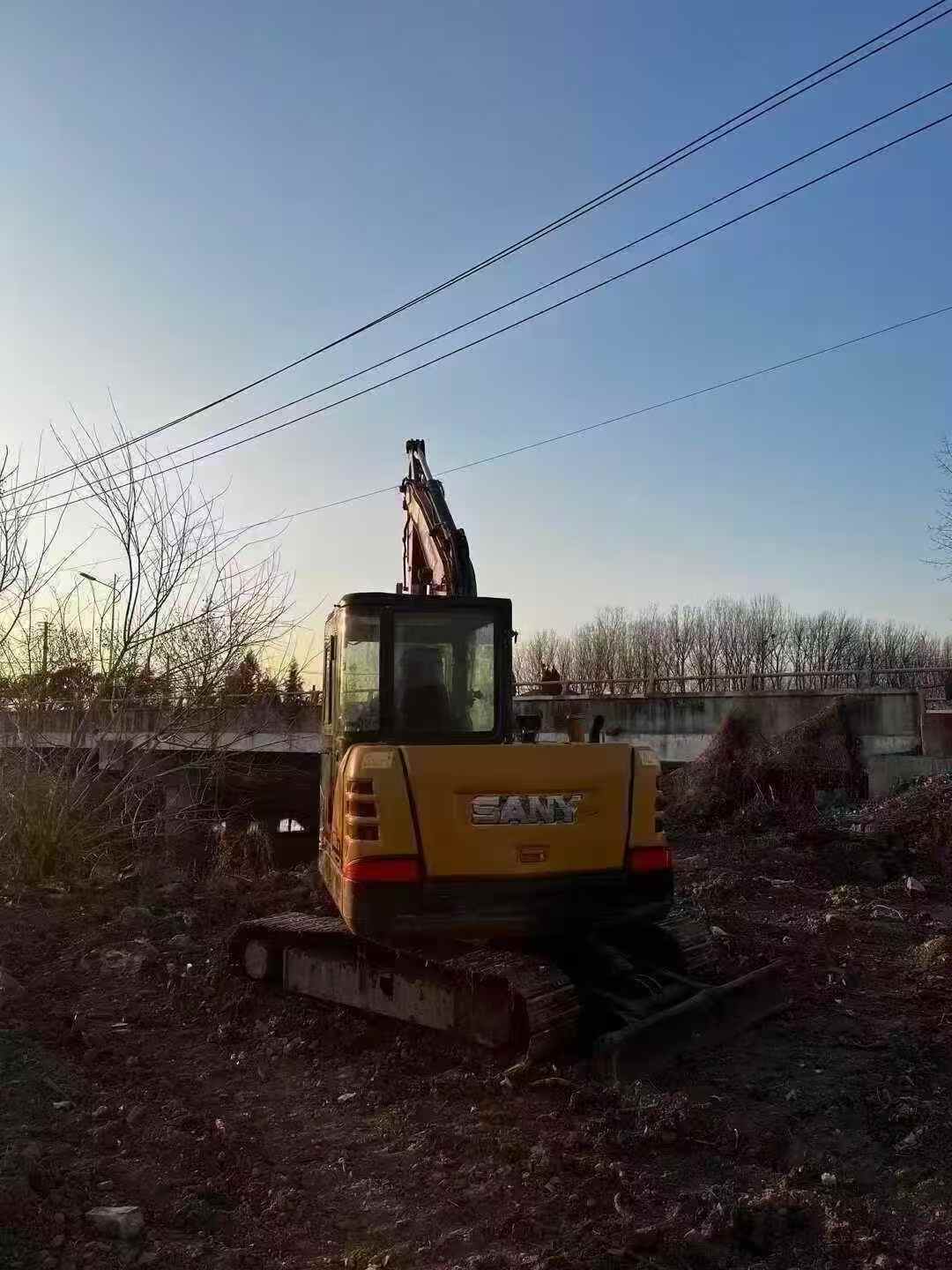 Used Sany SY55 Excavator 2019 Model / 2