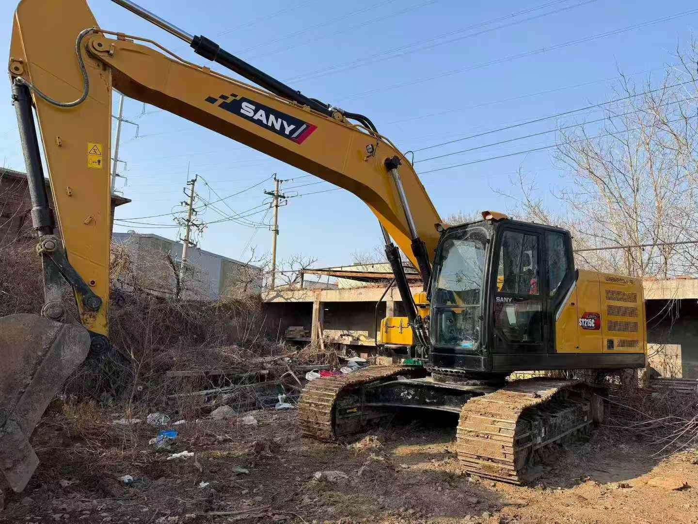 Used Sany SY215W Excavator 2025 Model / 3
