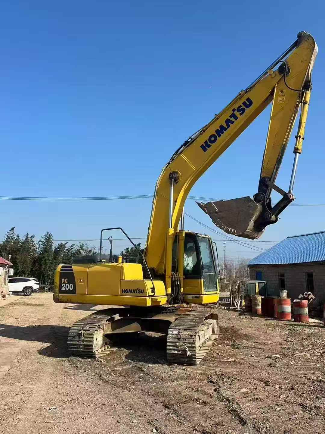 Used Komatsu PC200 Excavator 2018 Model / 2