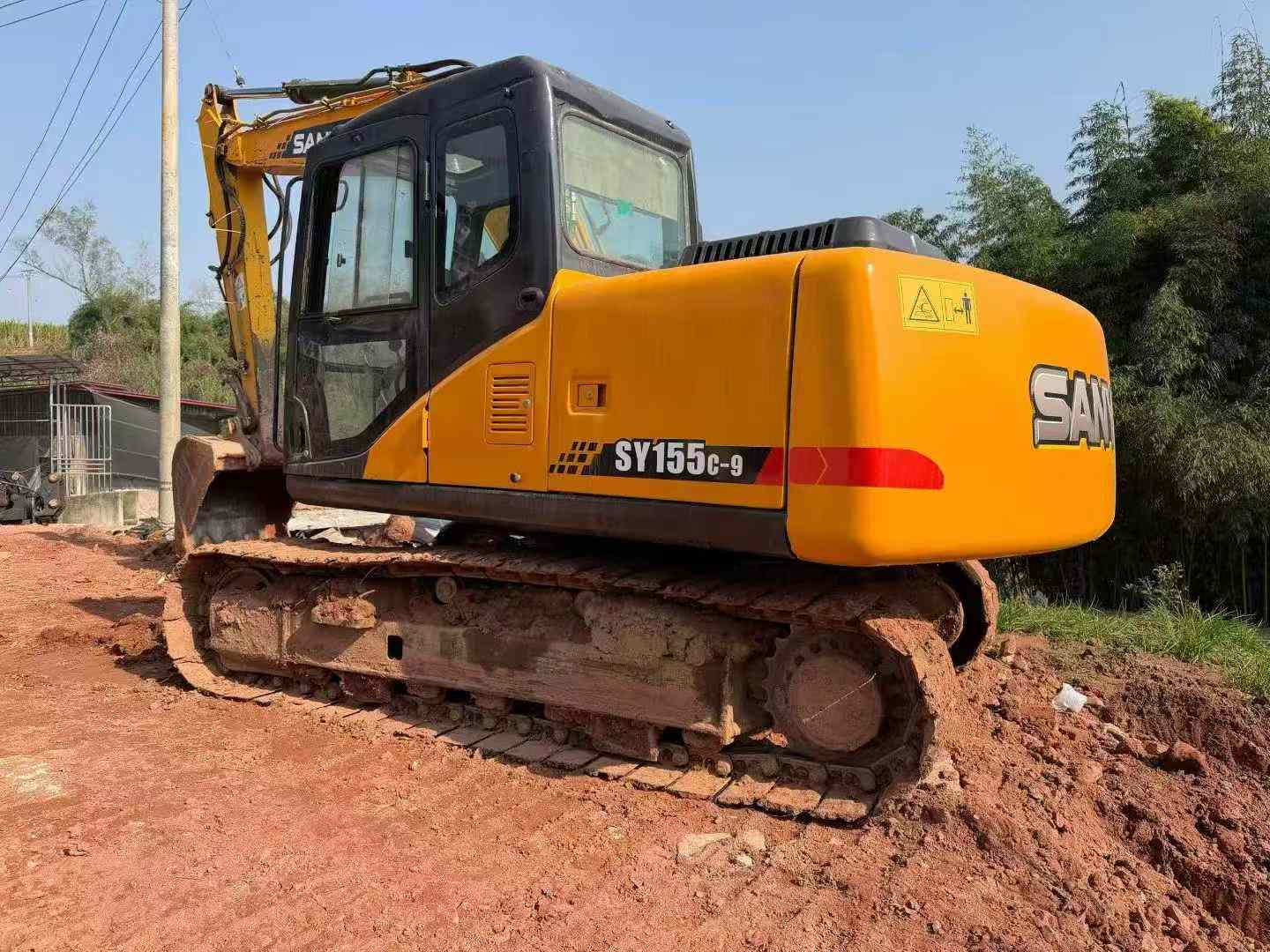 Used Sany SY135 Excavator 2016 Model / 2