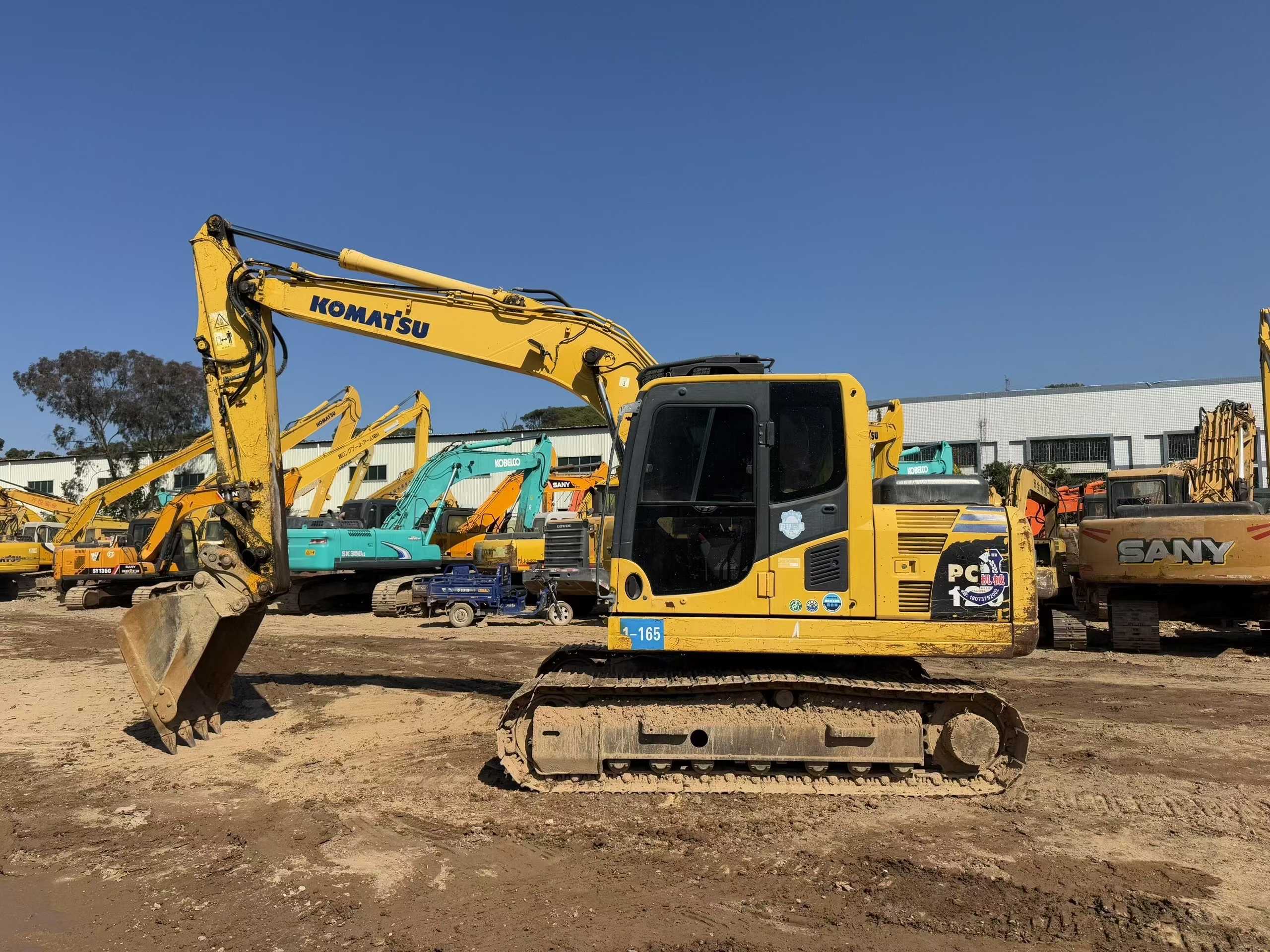 Used Komatsu PC120-8 Excavator 2016 Model