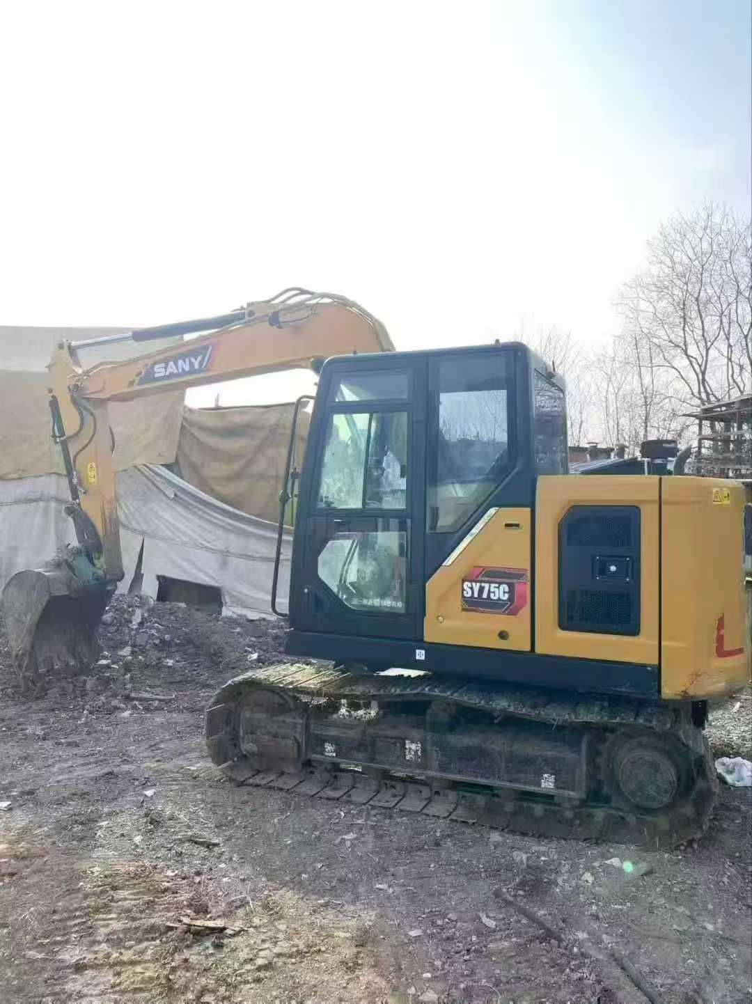 Used Sany SY75 Excavator 2023 Model / 6
