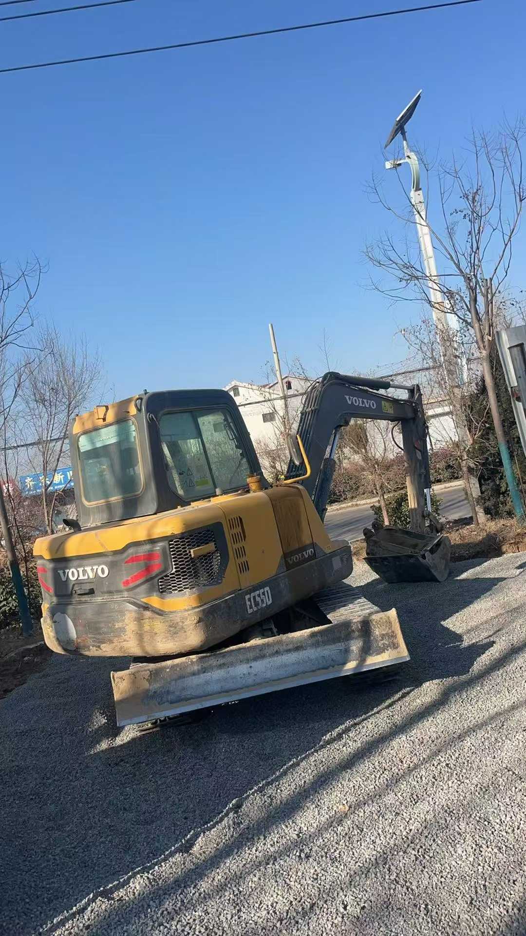 Used Volvo EW55 Excavator 2018 Model / 3