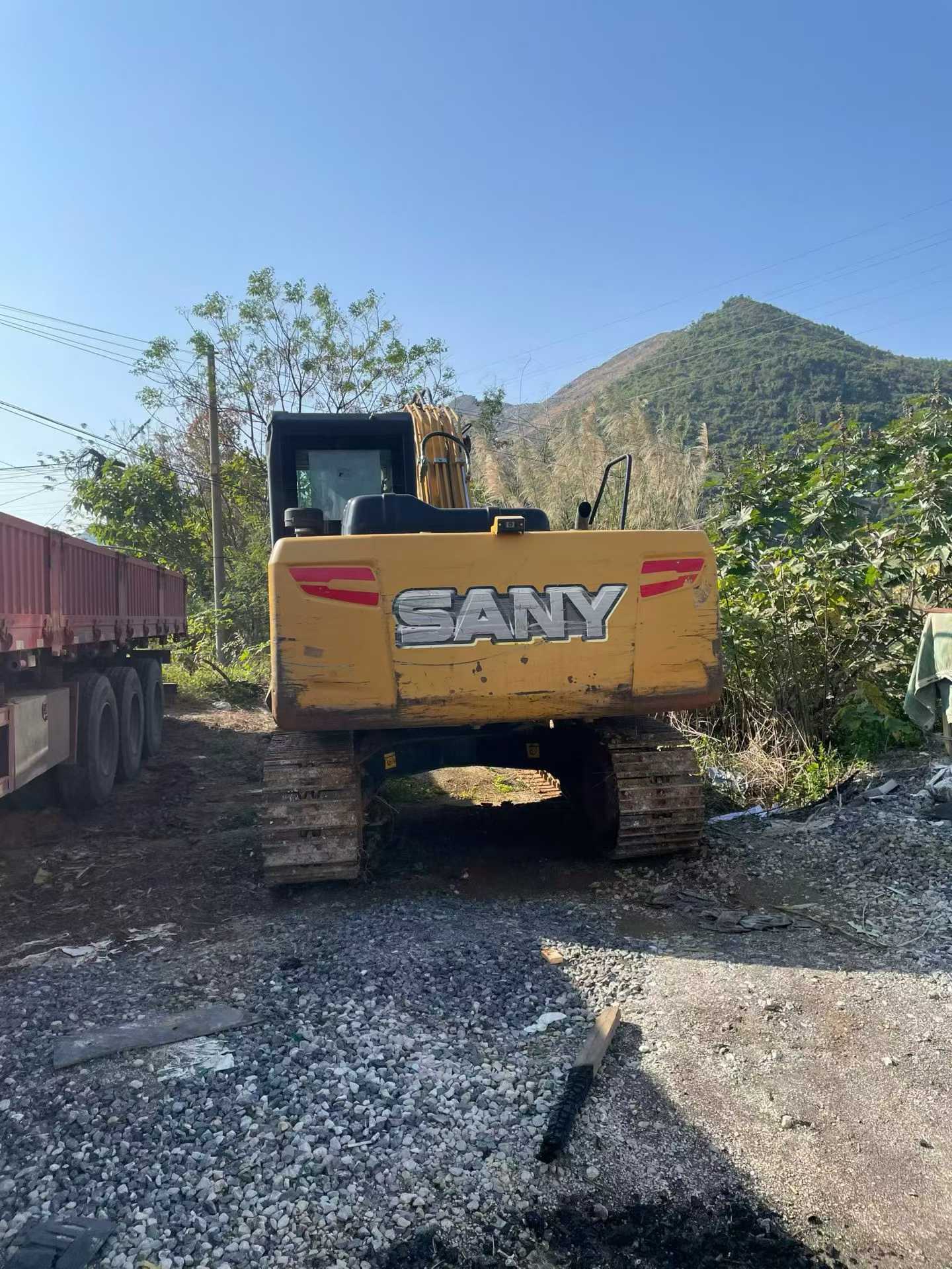 Used Sany SY55 Excavator 2021 Model / 3