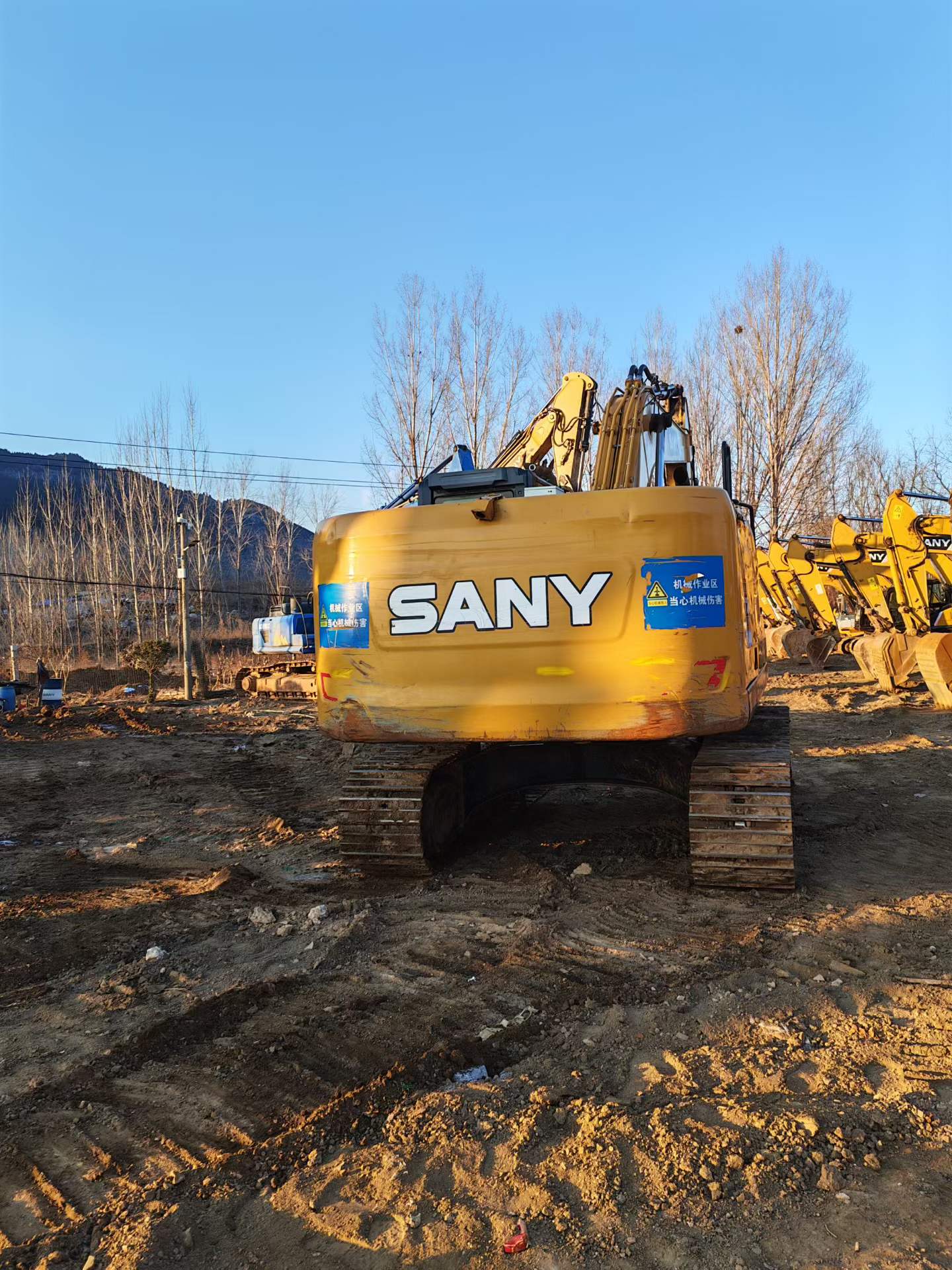 Used Sany SY215W Excavator 2022 Model / 3