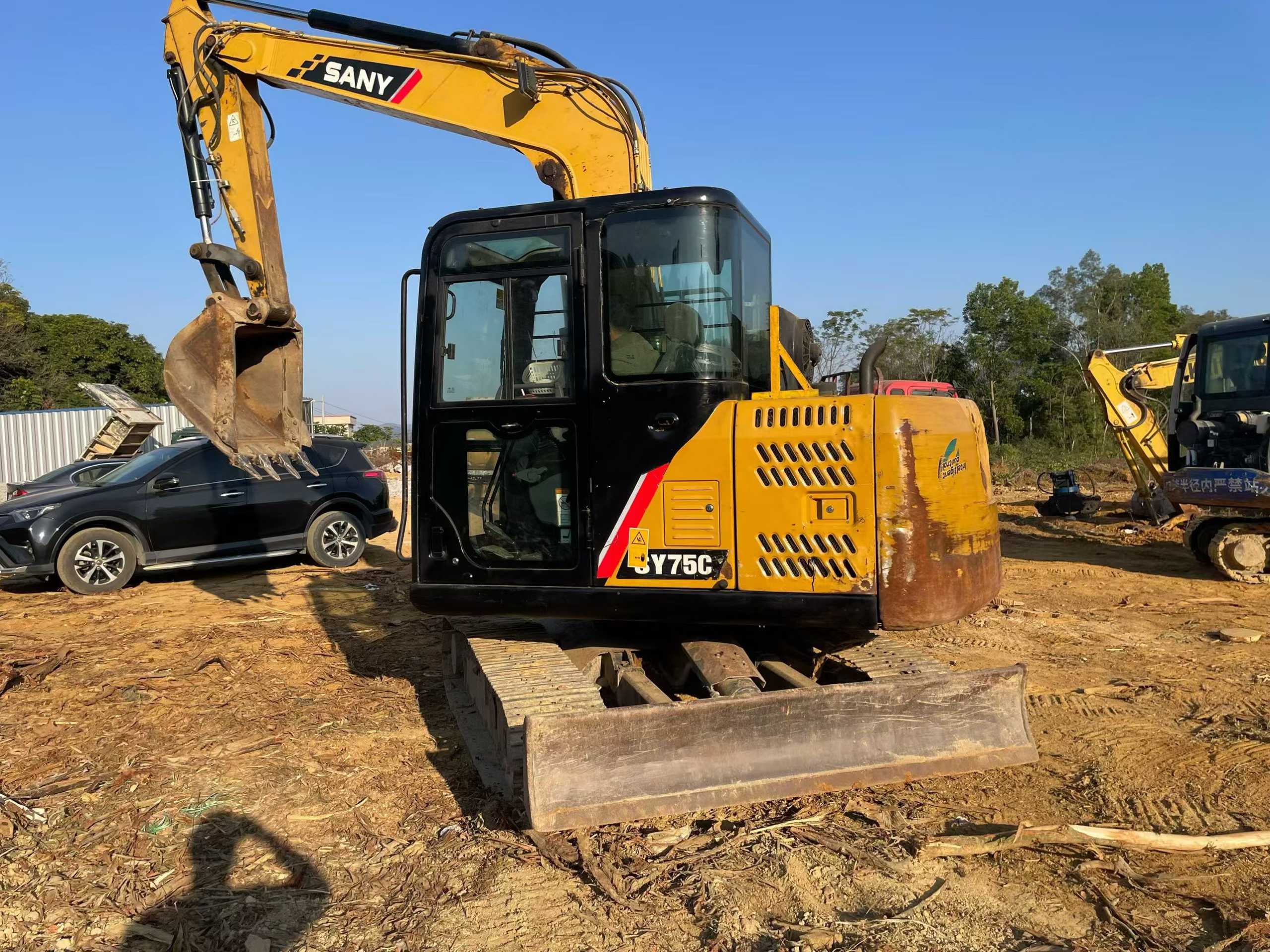 Used Sany SY65W Excavator 2018 Model / 9