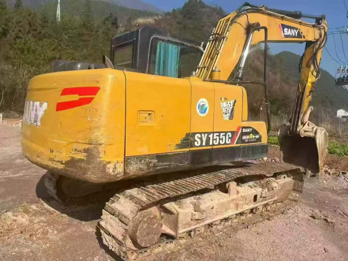 Used Sany SY135 Excavator 2017 Model / 2