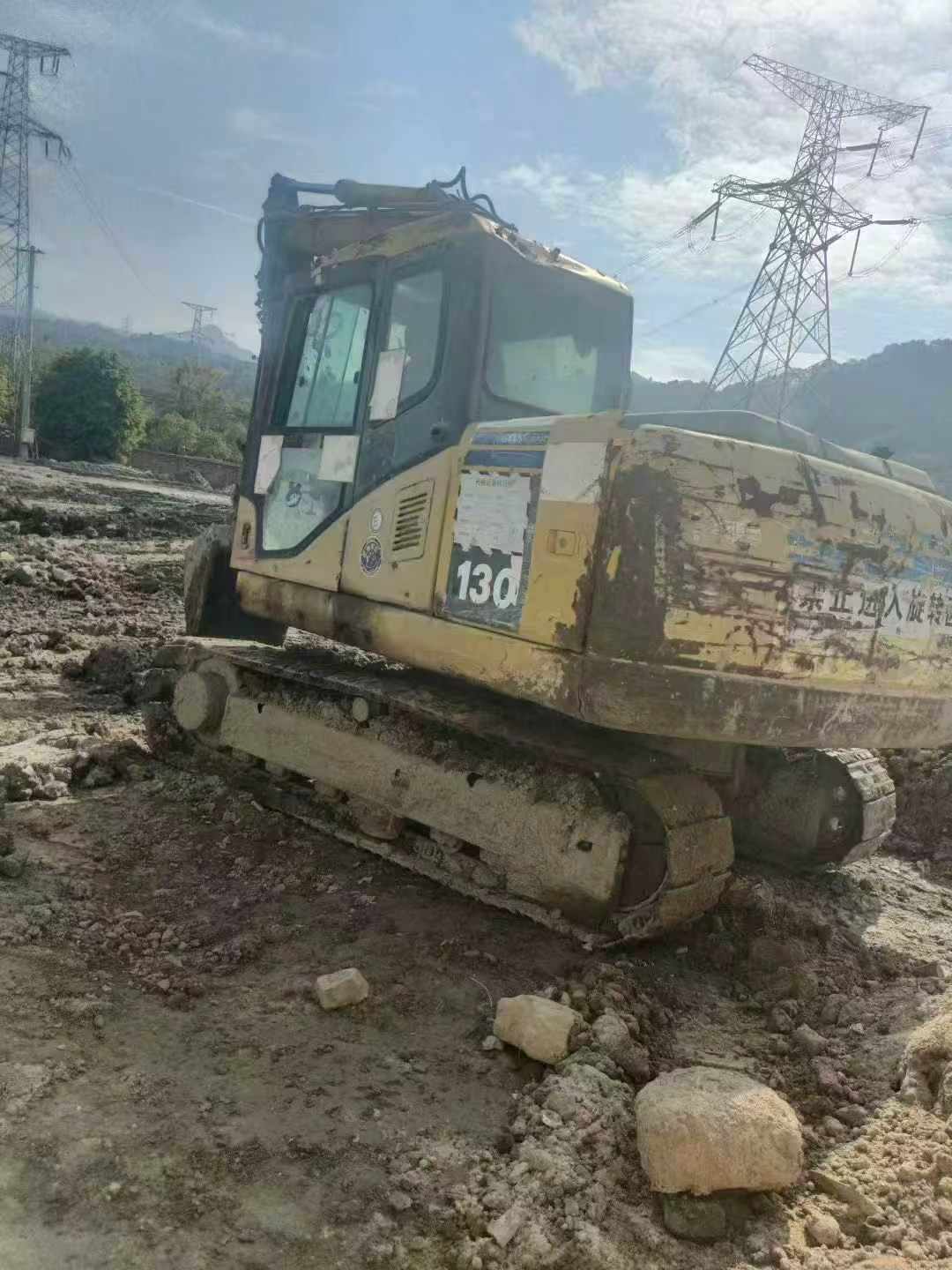 Used Komatsu PC110-7 Excavator 2016 Model / 3