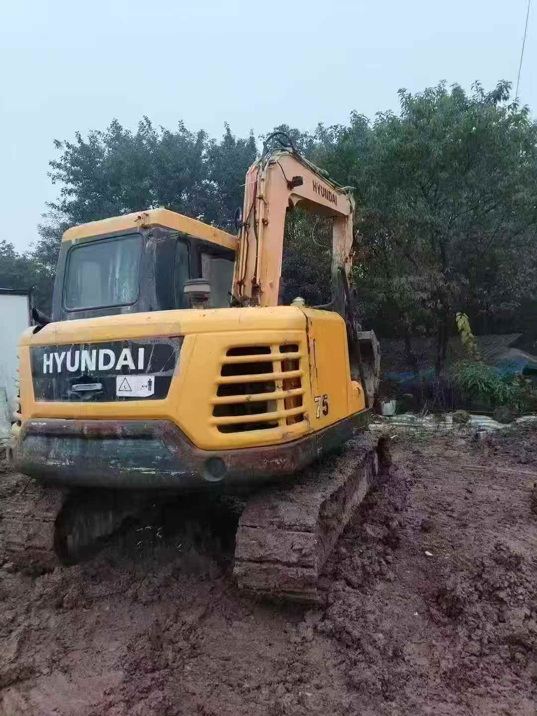 Used Hyundai R75VS Excavator 2021 Model / 2