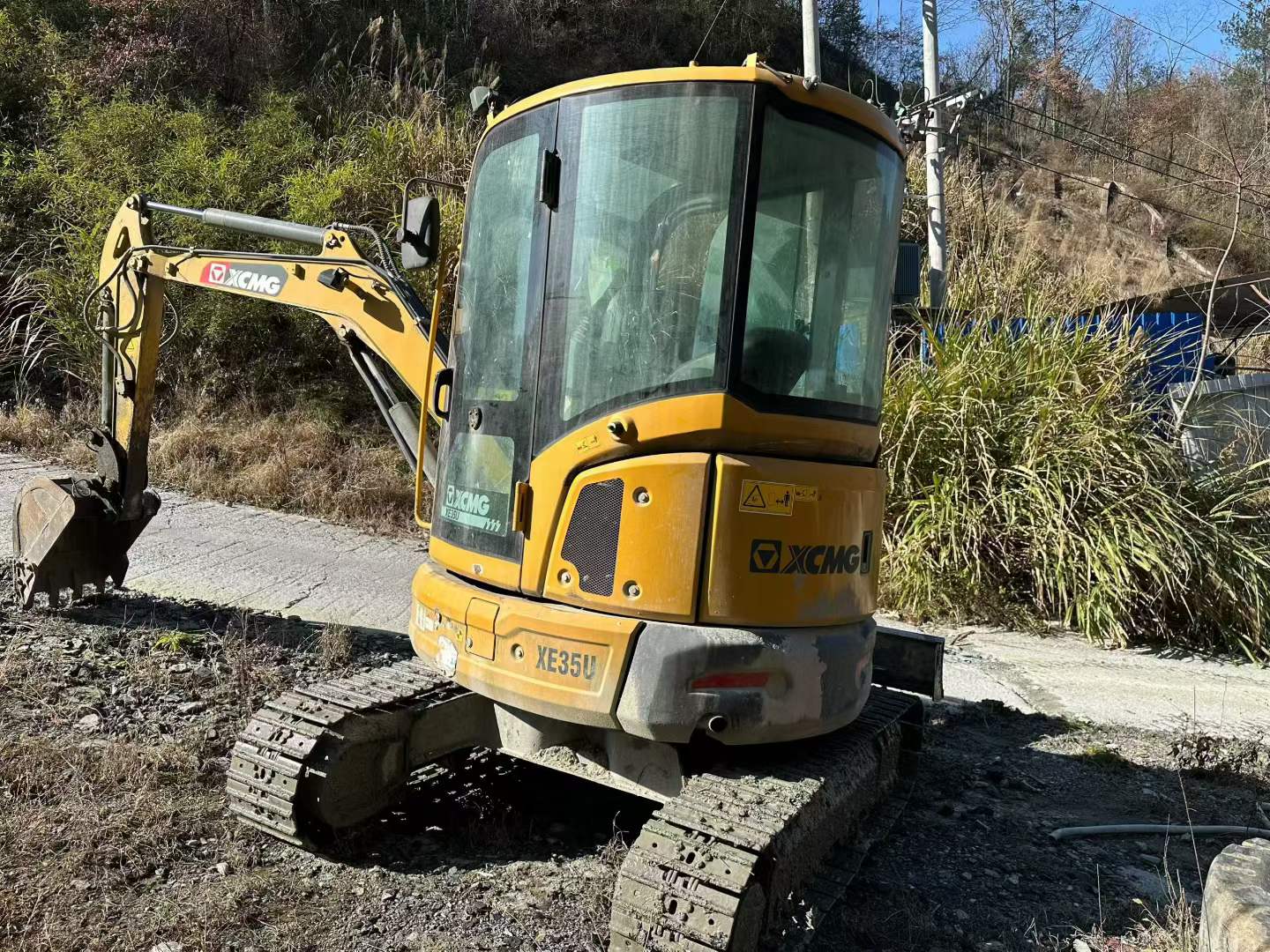 Used XCMG XE35U Excavator 2022 Model / 3