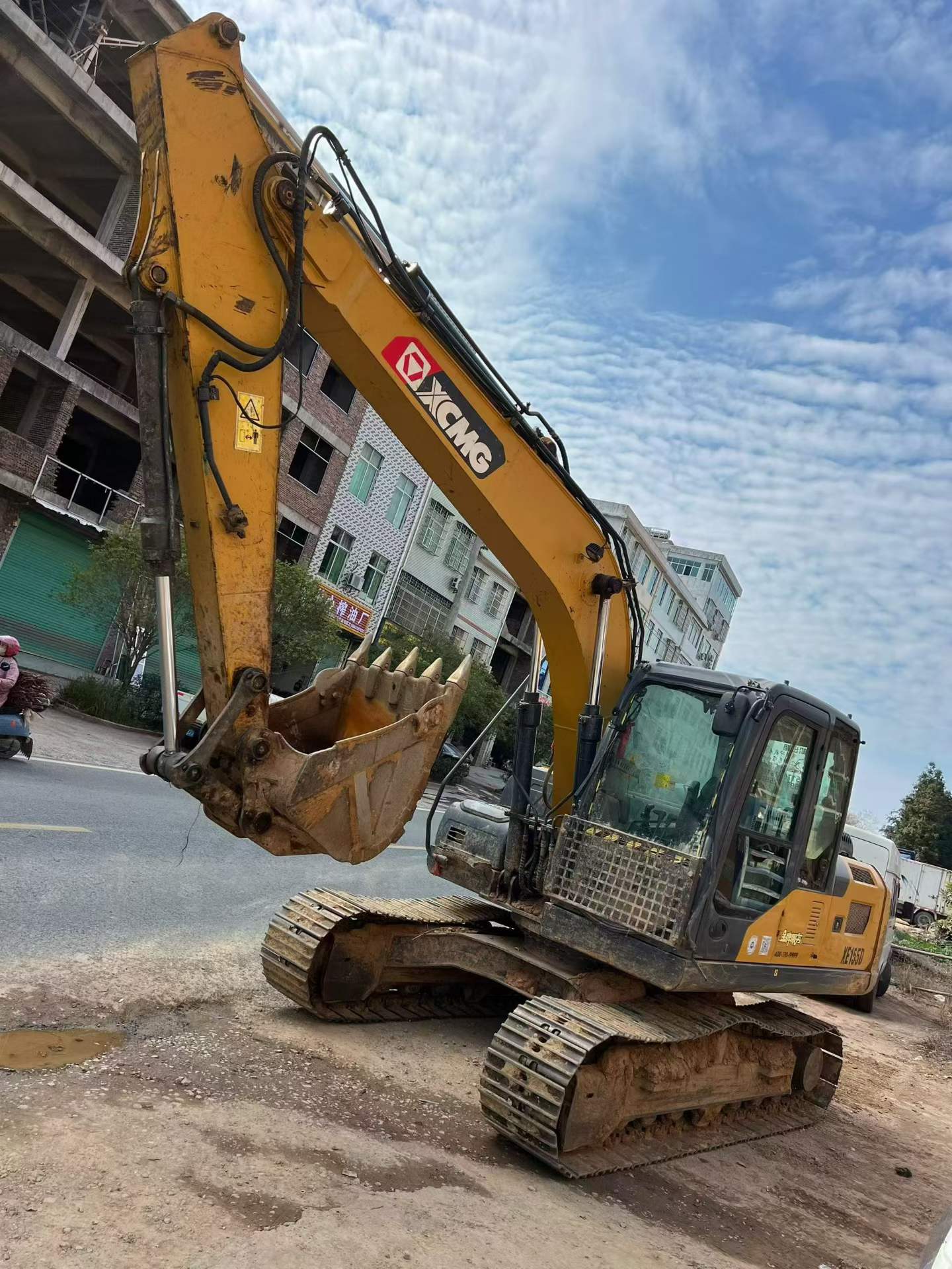 Used XCMG XE135B Excavator 2016 Model