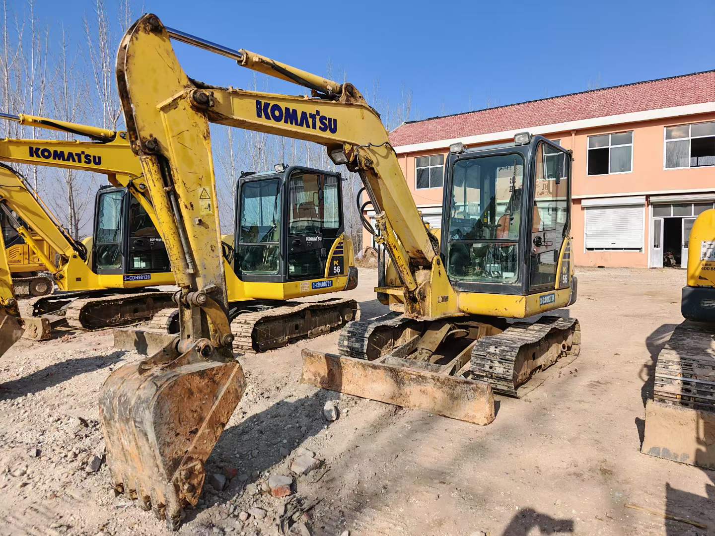 Used Komatsu PC56-7 Excavator 2017 Model / 4