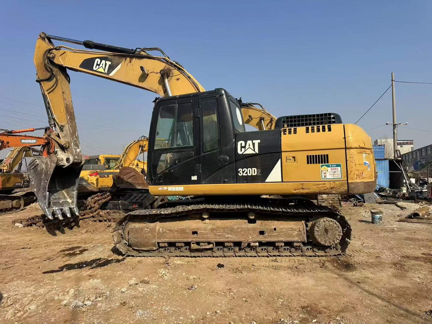 Used Caterpillar CT20 Excavator 2014 Model / 3