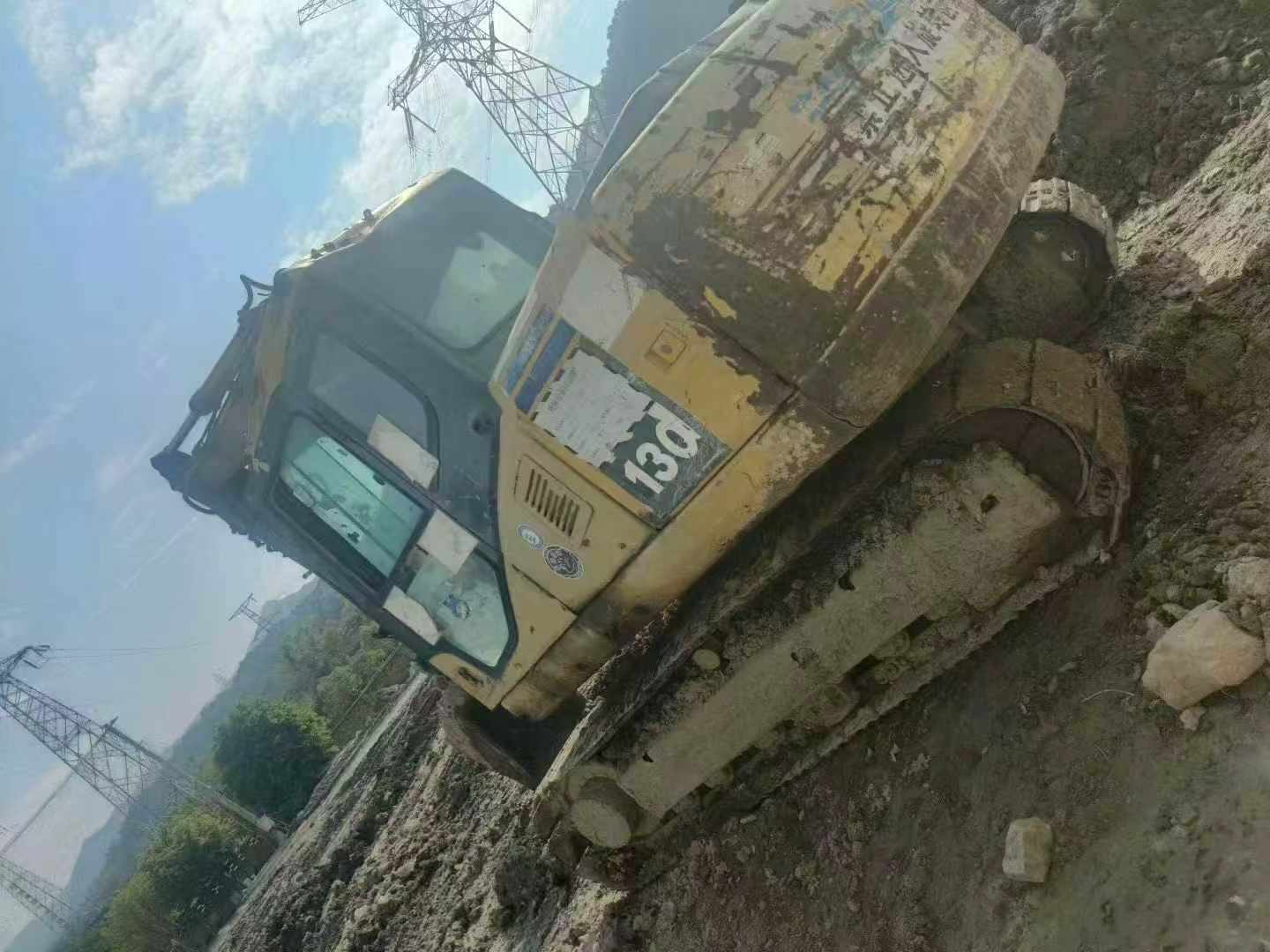 Used Komatsu PC110-7 Excavator 2016 Model / 2