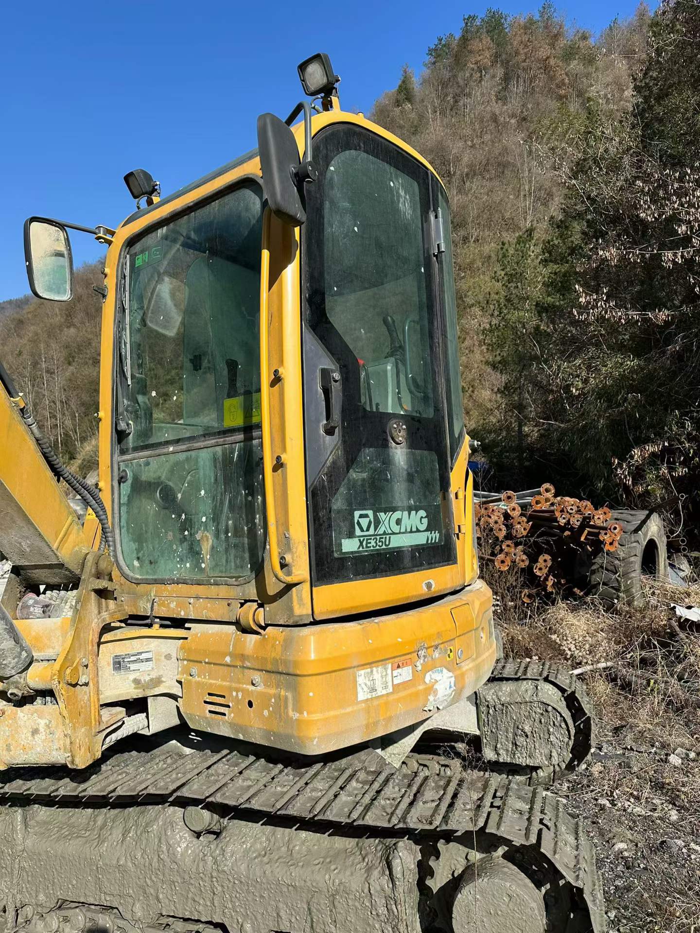 Used XCMG XE35U Excavator 2022 Model / 5