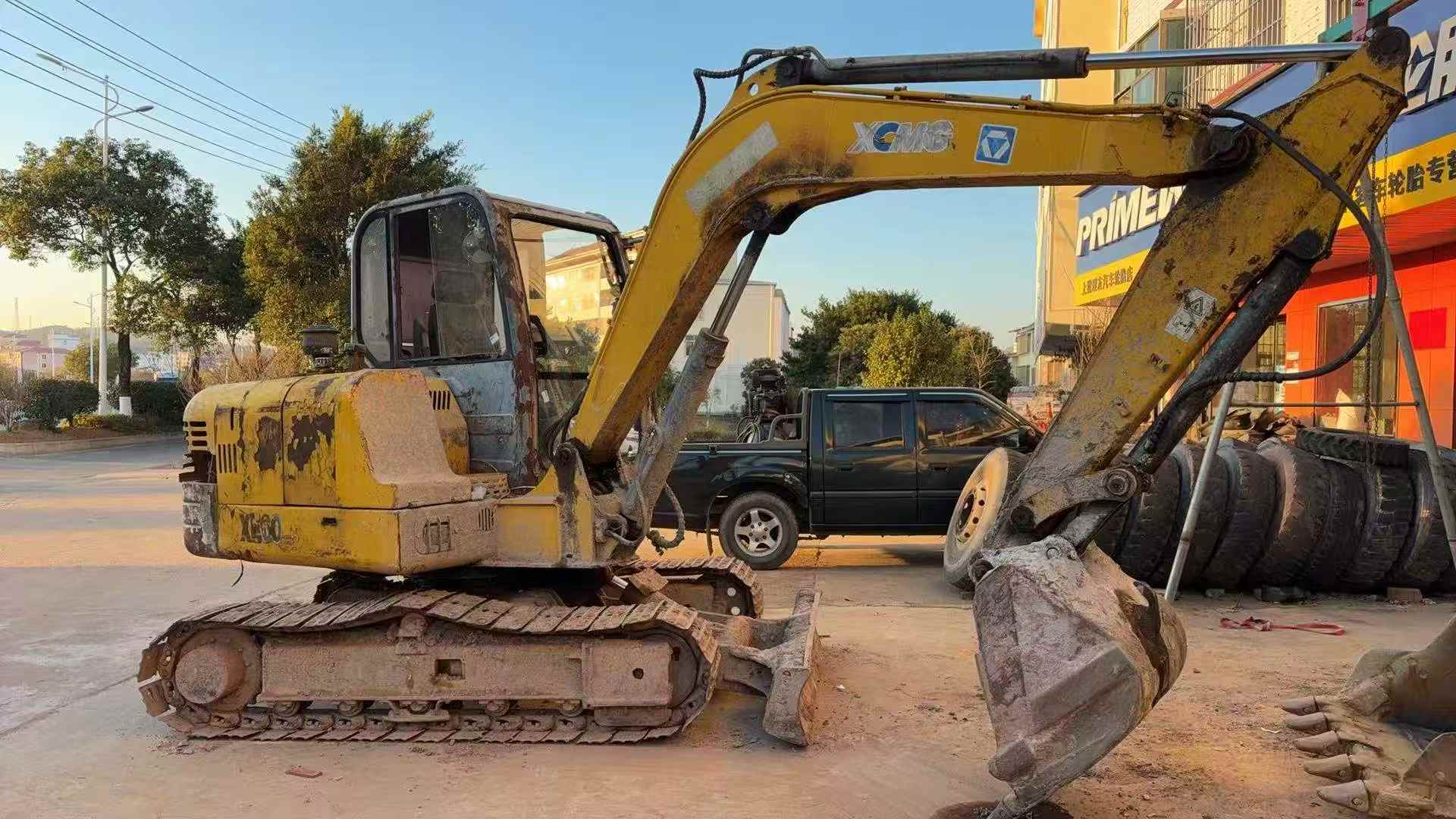 Used XCMG XE60D Excavator 2016 Model / 2