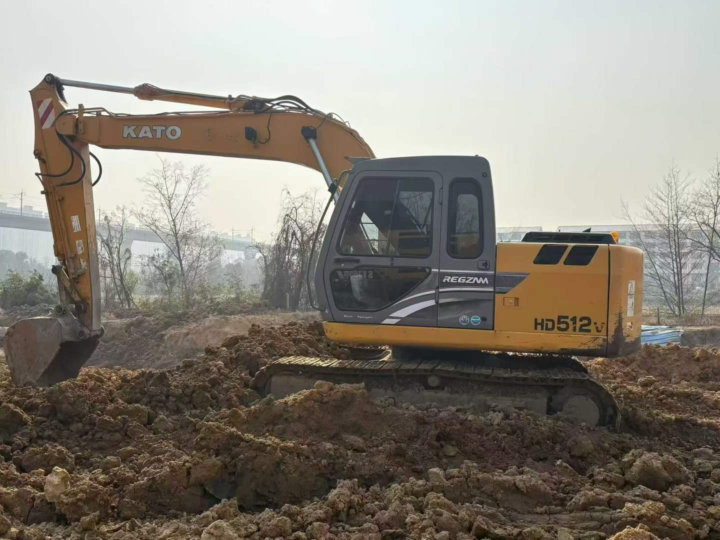 Used Kato HD512V Excavator 2022 Model / 3